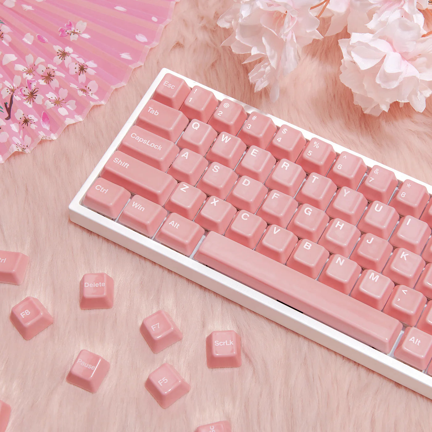 Ceramic Keycap Full Set V2-Pink