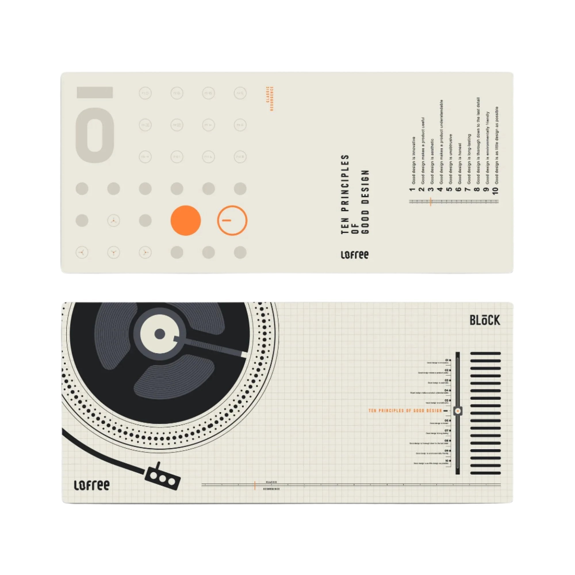 Lofree Mousemat Full size 900mm × 400mm × 3mm Desk Mat