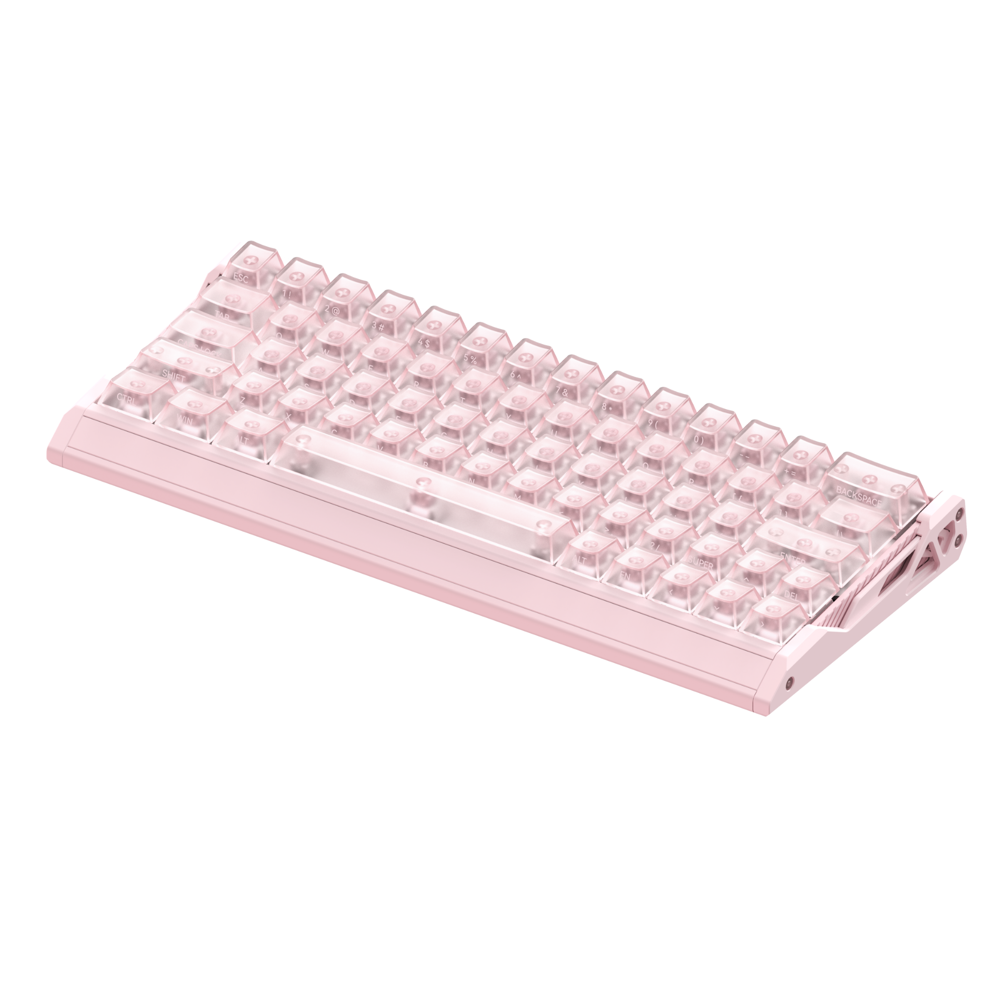 IQUNIX EV63 Hall Effect 8K RGB Wired Gaming Keyboard Pink Magnetic X Ultra Switch