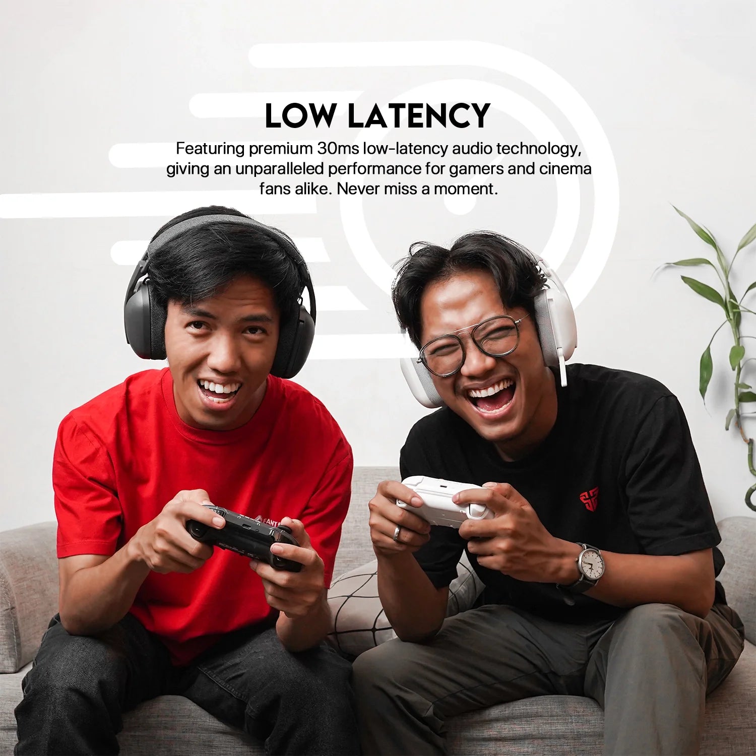 Fantech WHG03 PRO Wireless, Bluetooth, 3.5mm and wired USB-C with 7.1 Surround Sound Headset