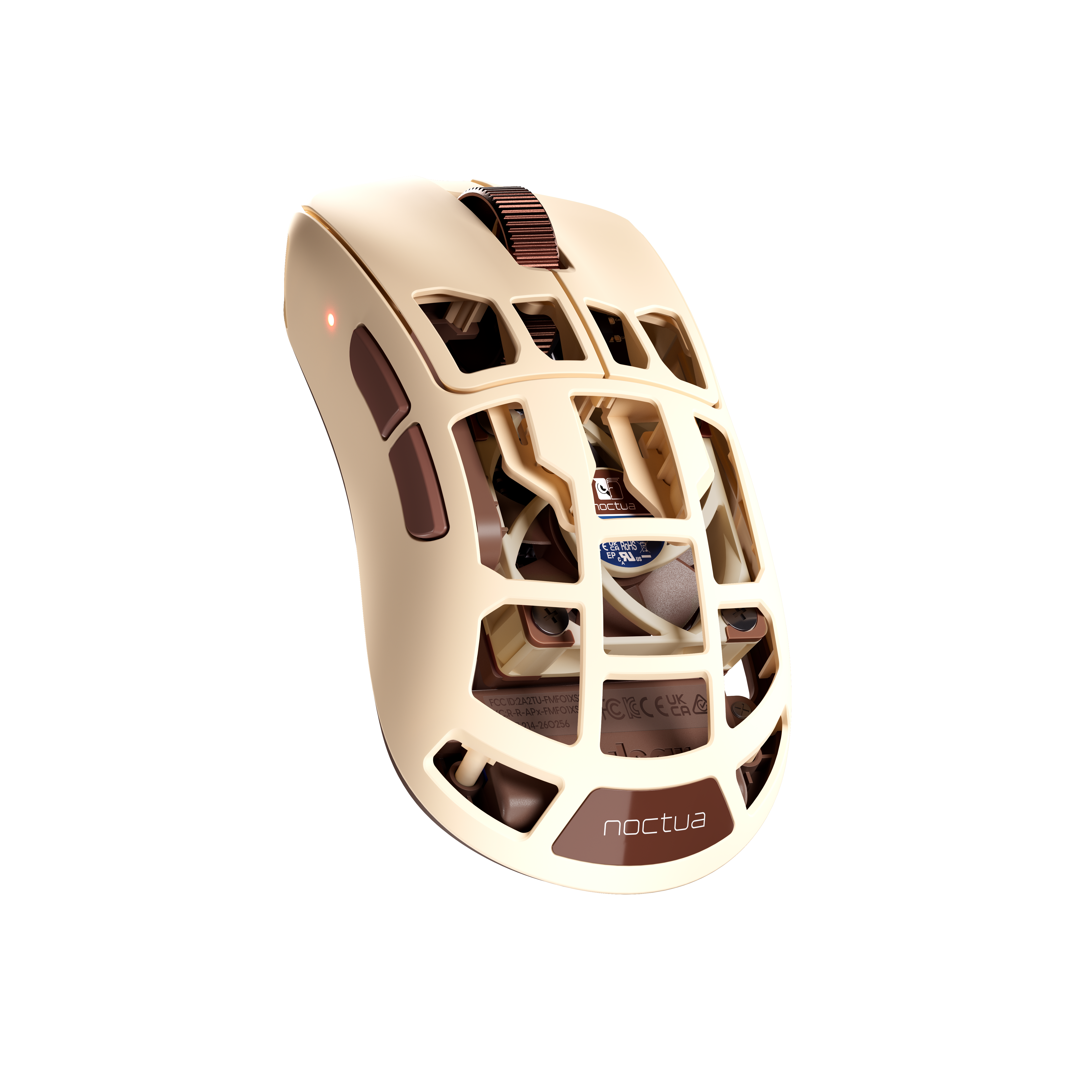 Pulsar x Noctua Feinmann F01 8K Wireless Fan-Cooled Gaming Mouse (Pre-Order)