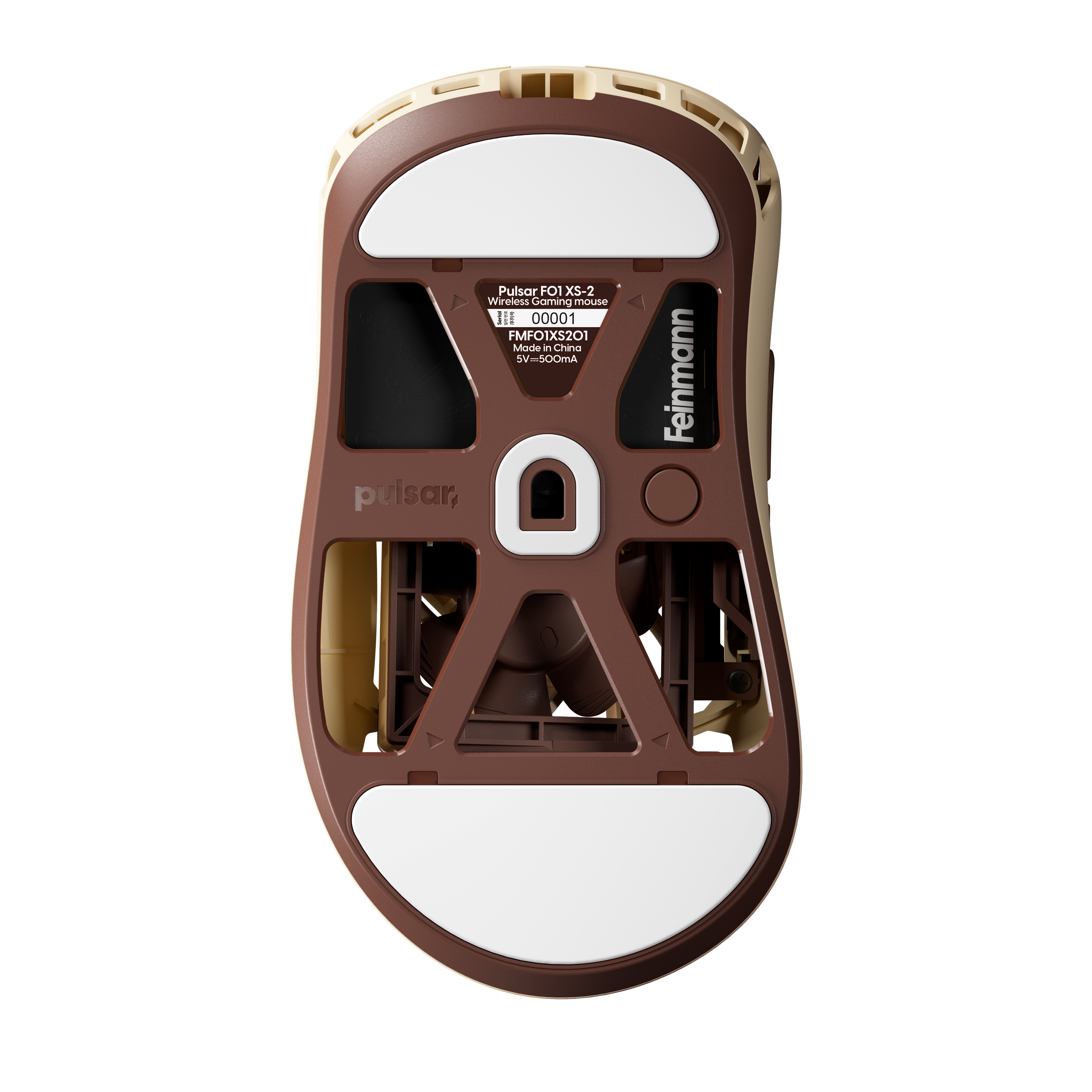 Pulsar x Noctua Feinmann F01 8K Wireless Fan-Cooled Gaming Mouse (Pre-Order)