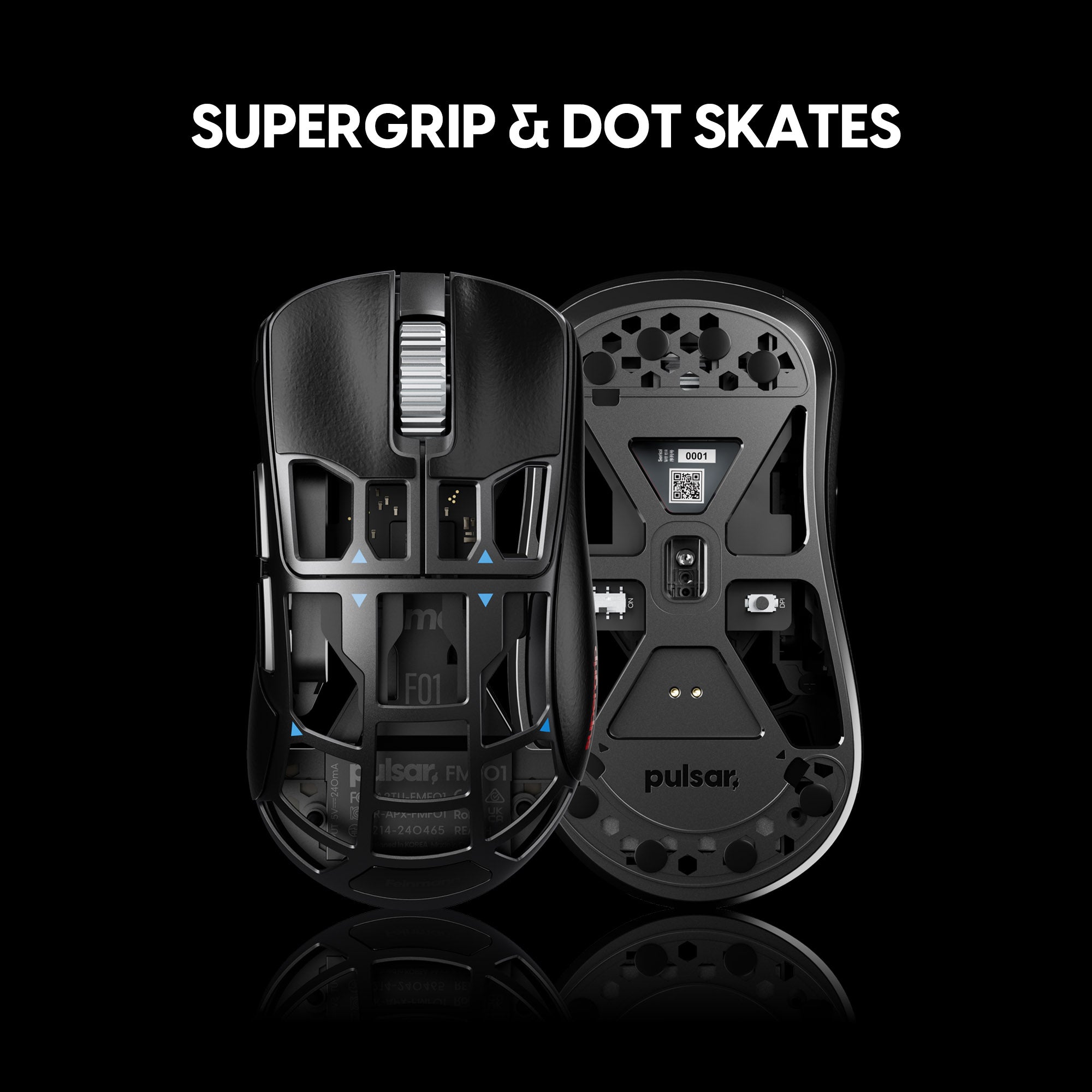 Pulsar Feinmann F01 8K 46g Lightweight Wireless Magnesium Gaming Mouse