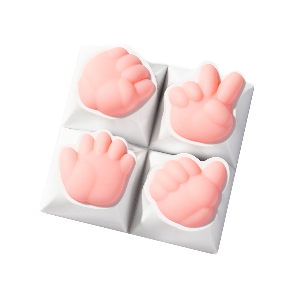 Finger Guessing Game Artisan Keycap