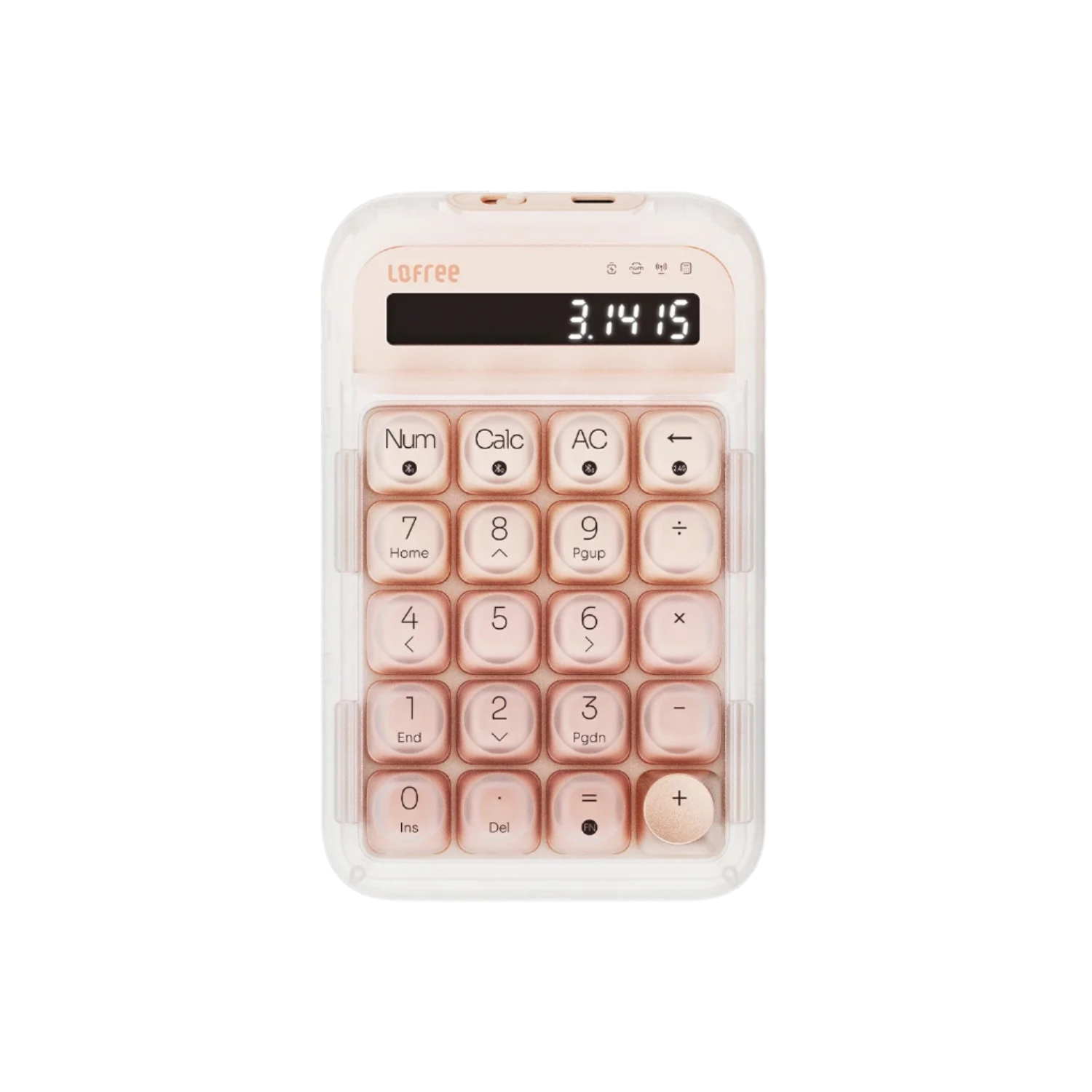 Lofree Bluetooth Tri-Mode Number Pad & Calculator (Foundation Switch) - Foundation
