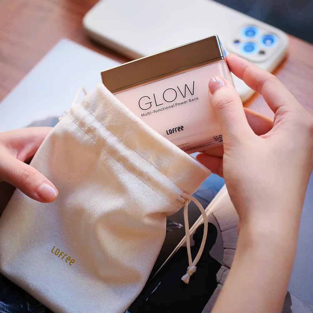 Lofree Glow Power bank 10000 mAh USB-C cable Fast Charging SICILY DREAM