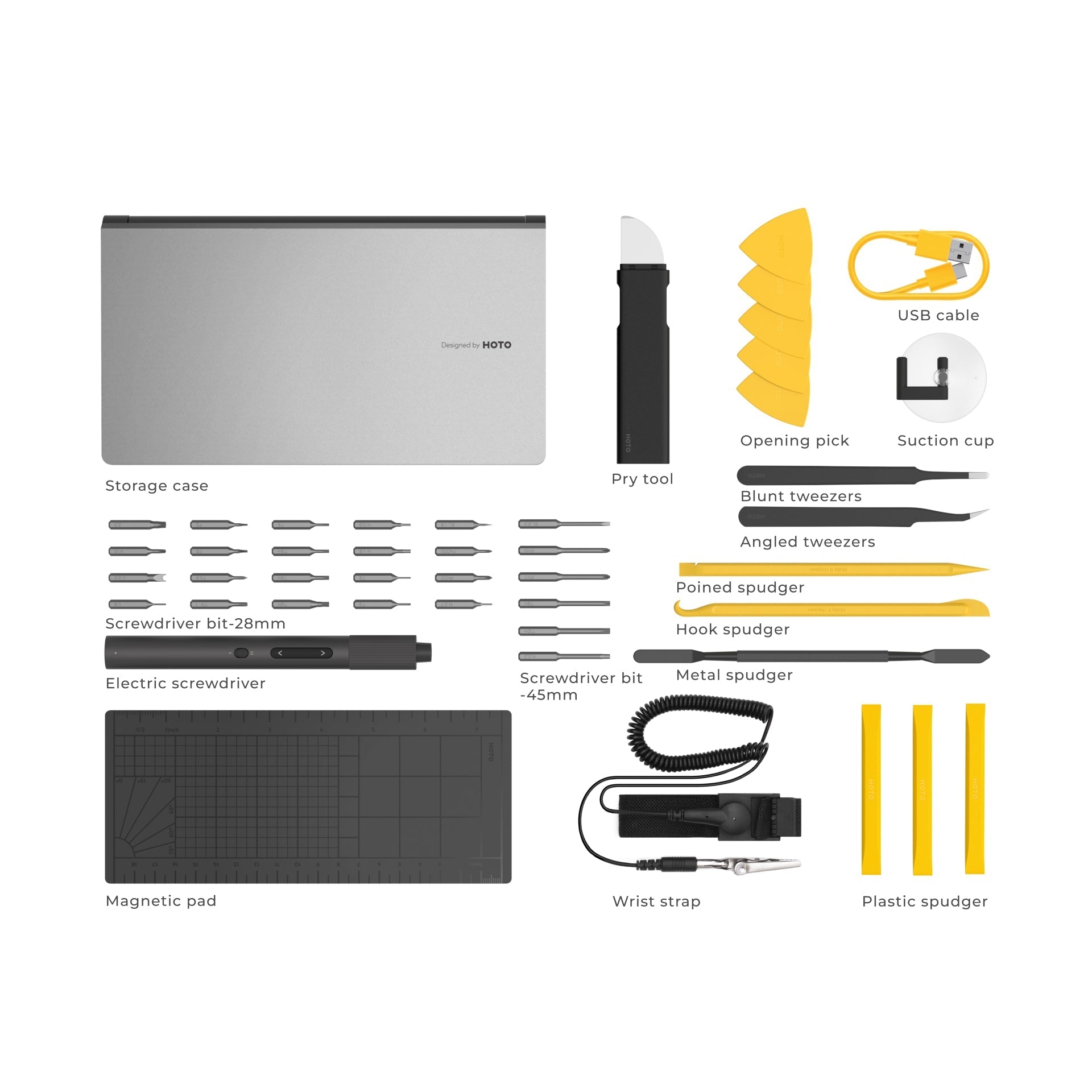 HOTO PRECISION SCREWDRIVER KIT PRO