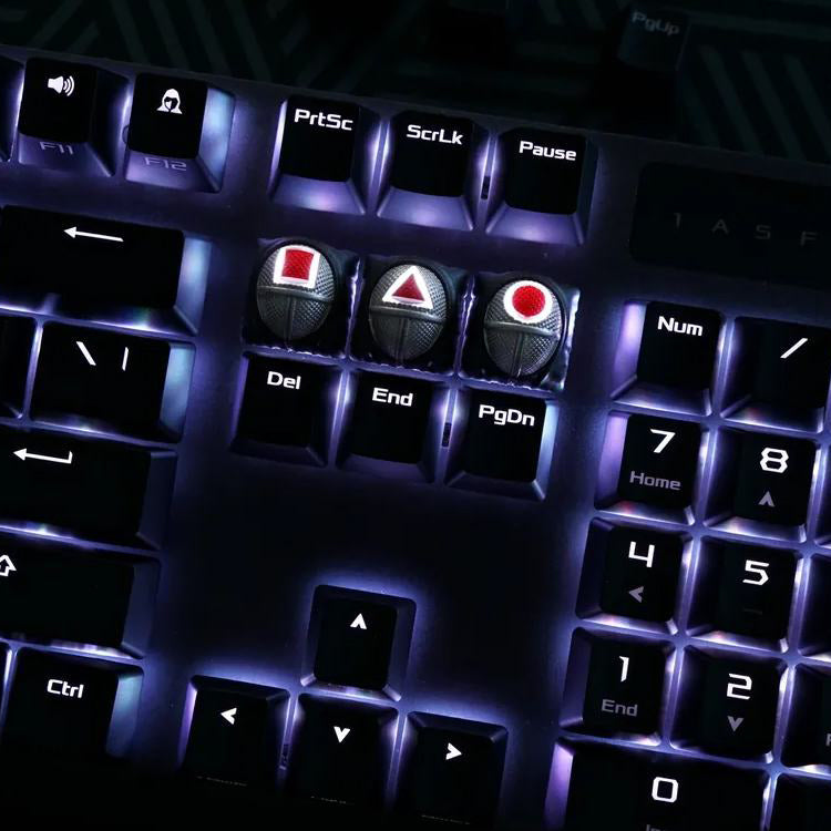 Hotkeys Circle - Black Silver