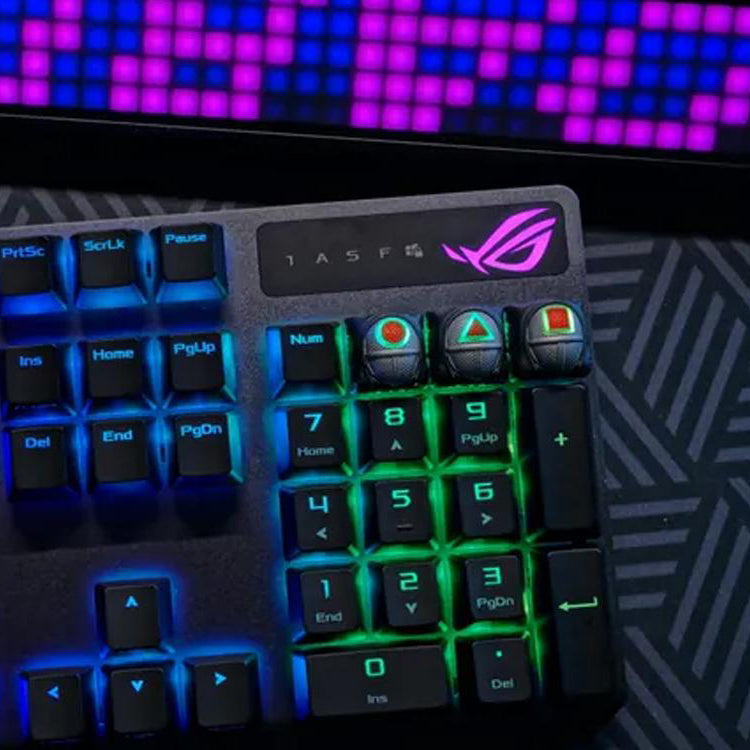 Hotkeys Triangle - Black Silver