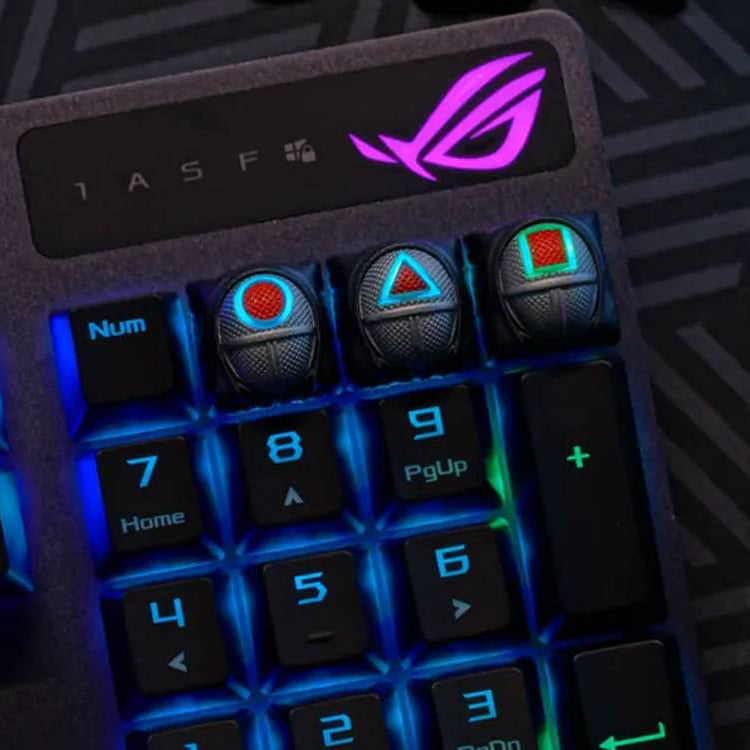 Hotkeys Triangle - Black Silver