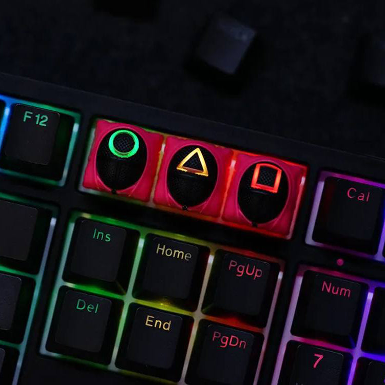 Hotkeys Triangle - Pink