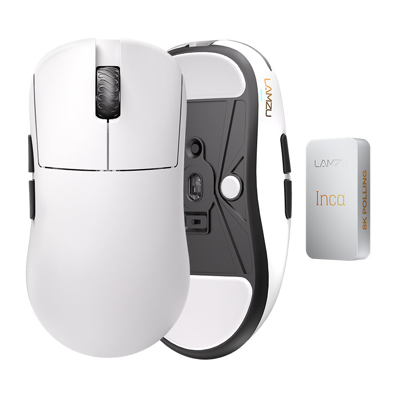 LAMZU INCA 8K Lightweight Dual Mode Wireless Gaming Mouse – Keydom