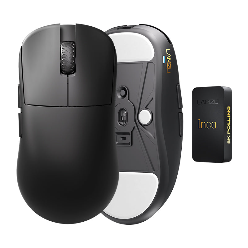 LAMZU INCA 8K Lightweight Dual mode Wireless Gaming Mouse
