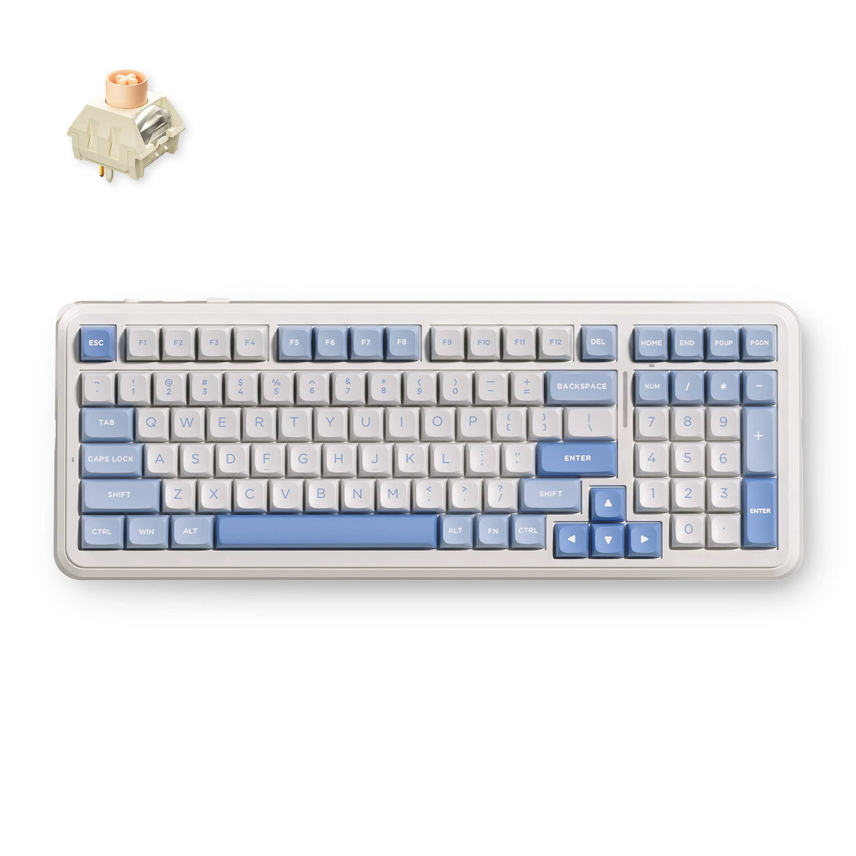 MCHOSE K99 V3 98% Layout Wireless Mechanical Keyboard