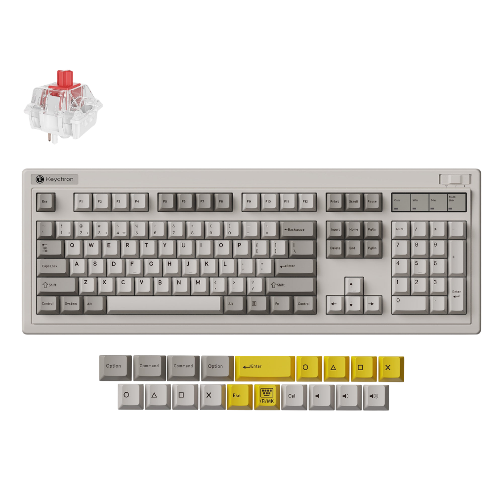 Keychron R6 QMK Wireless Mechanical Keyboard – Keydom