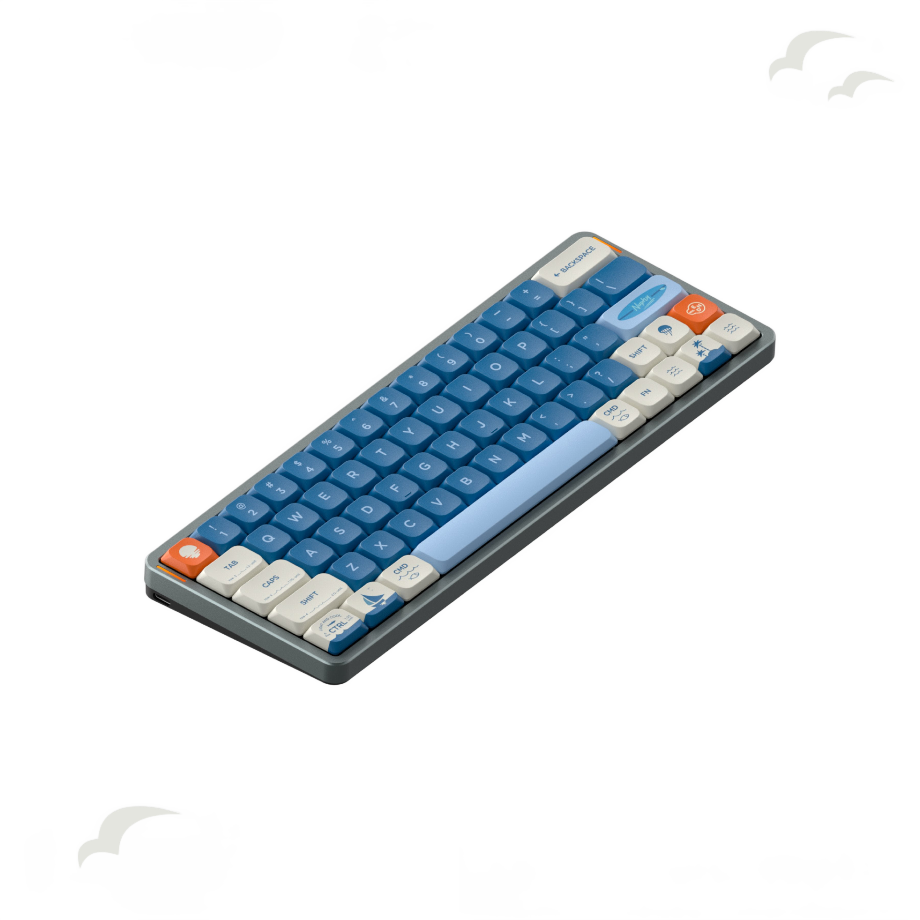 NuPhy Shiokaze nSA Dye-sub PBT Keycaps