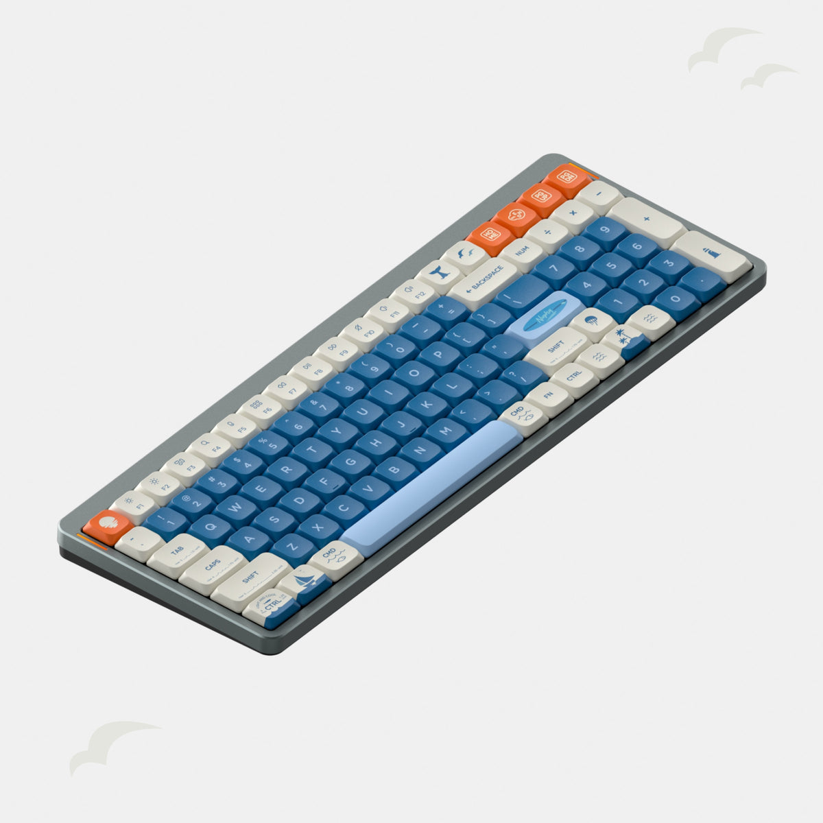 Nsa Keycaps Nuphy Shiokaze nSA PBT Keycaps | EZPC - Premium Quality – Keydom