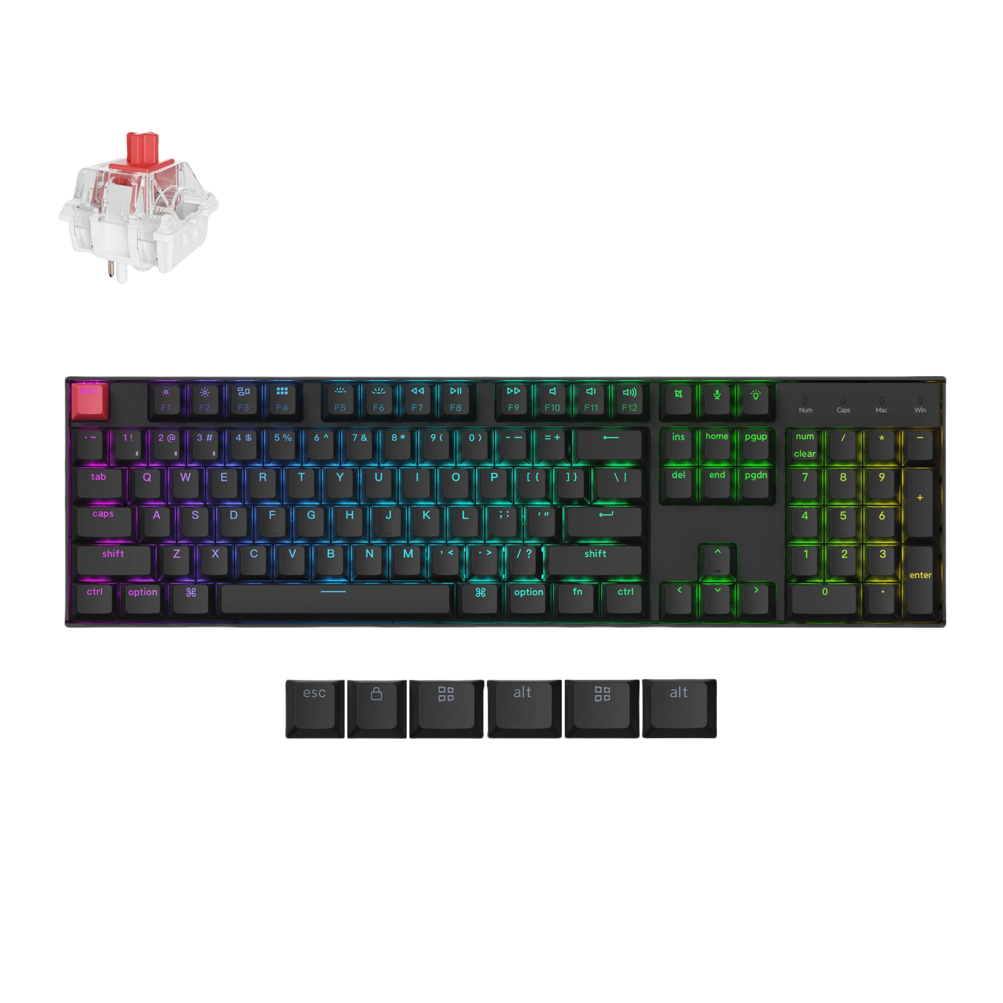 Keychron K10 QMK Wireless Mechanical Keyboard (Version 2)