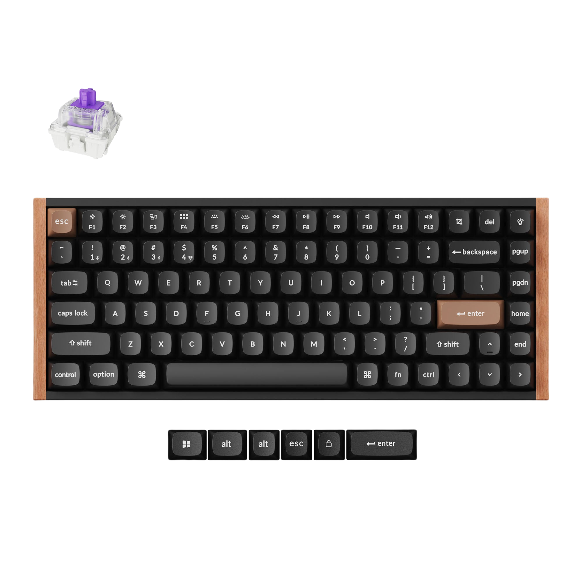 Keychron K2 HE Wireless Magnetic Switch Custom Keyboard