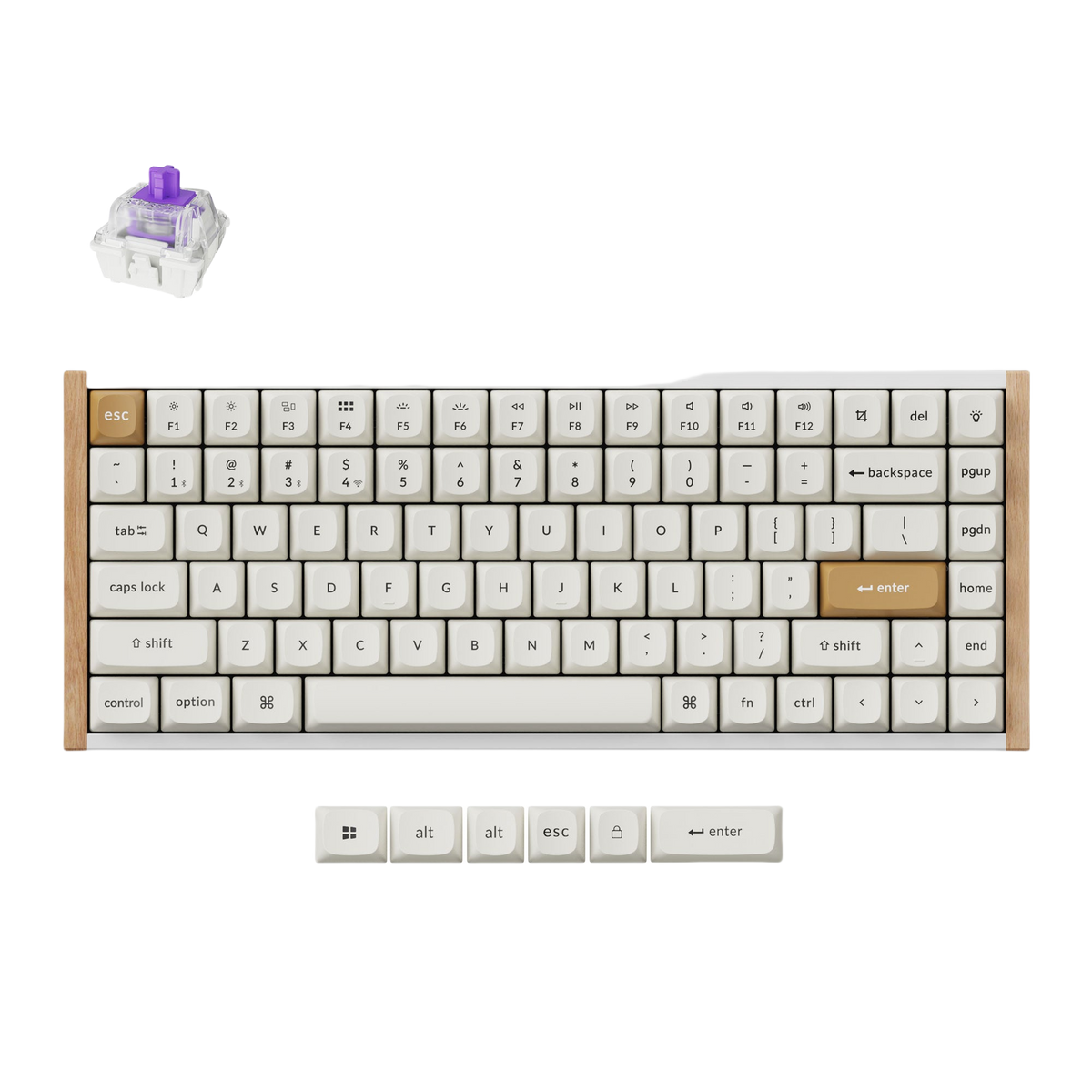 Keychron K2 HE Wireless Magnetic Switch Custom Keyboard – Keydom
