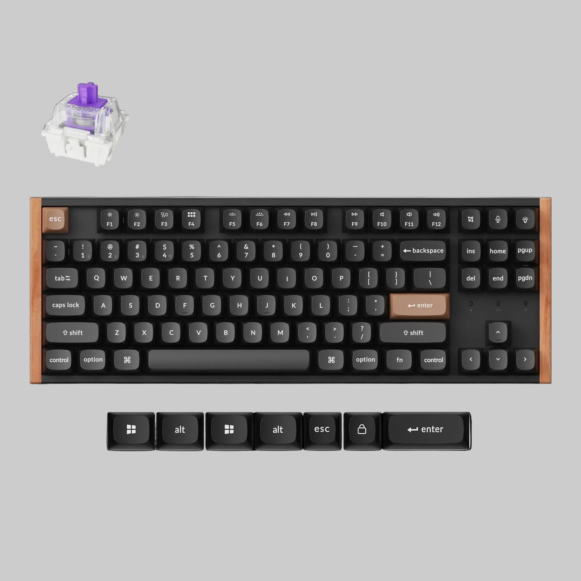 Keychron K2 HE Wireless Magnetic Switch Custom Keyboard – Keydom