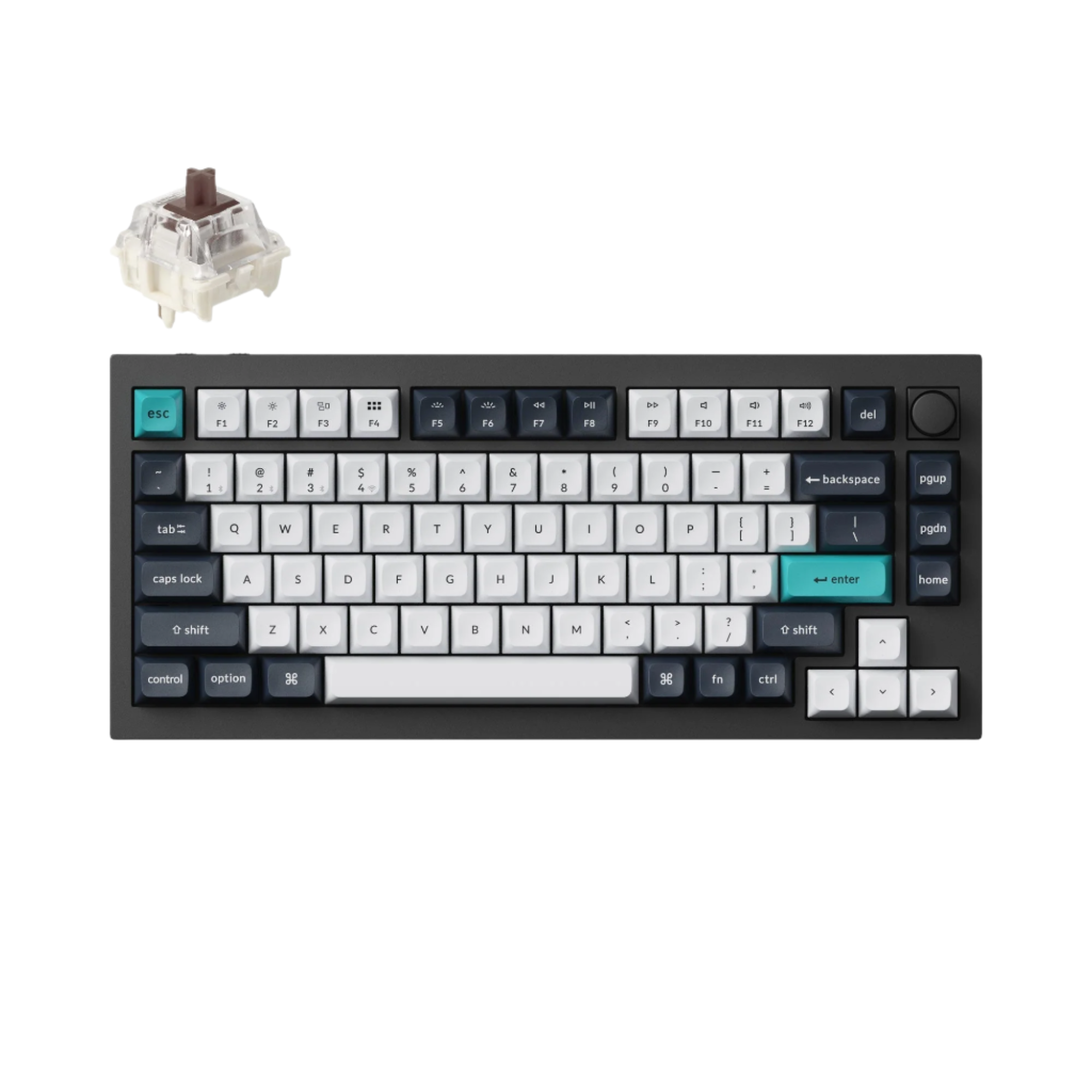 Keychron Q1 Max QMK/VIA Wireless Custom Mechanical Keyboard