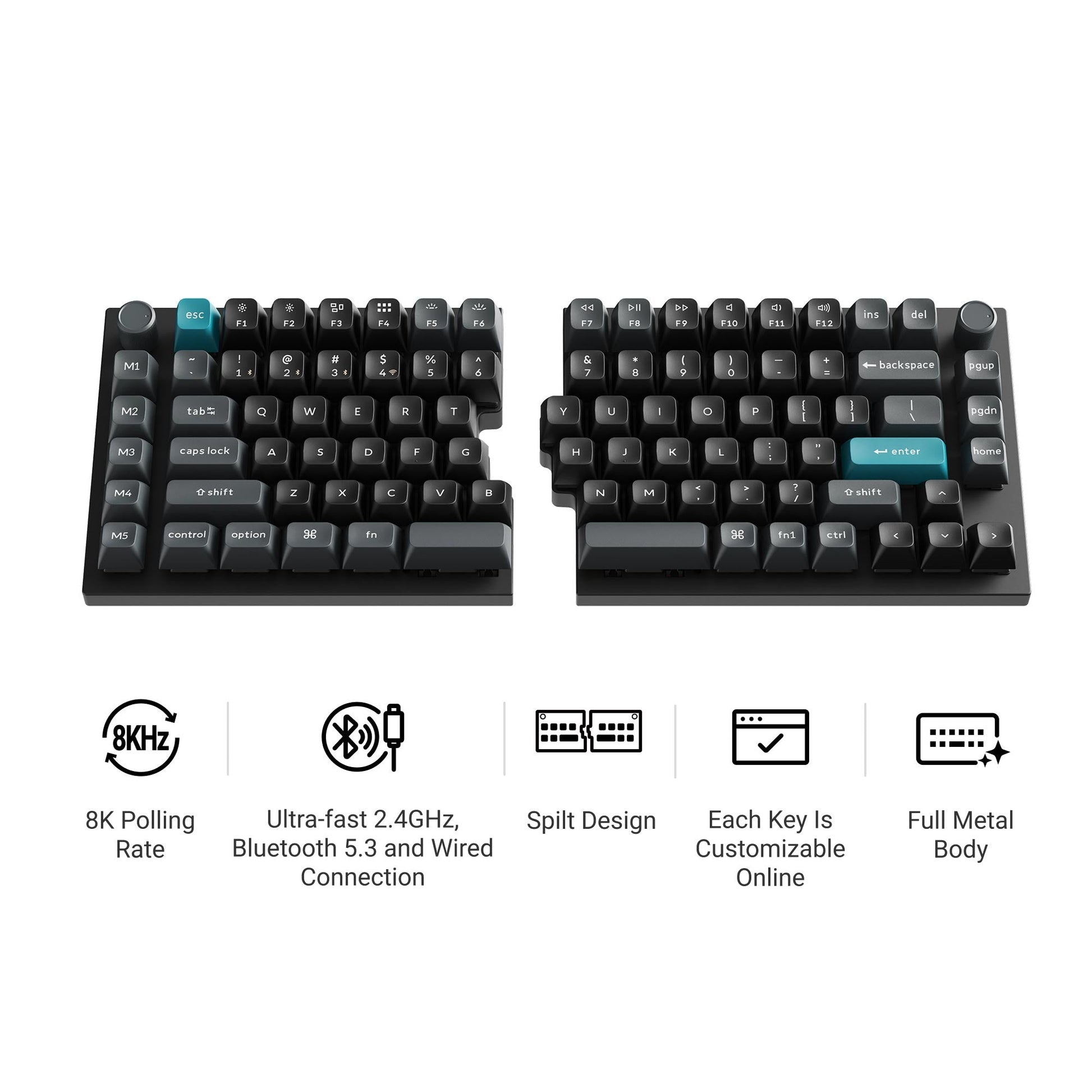 Keychron Q11 Ultra 8K Wireless Custom Mechanical Keyboard