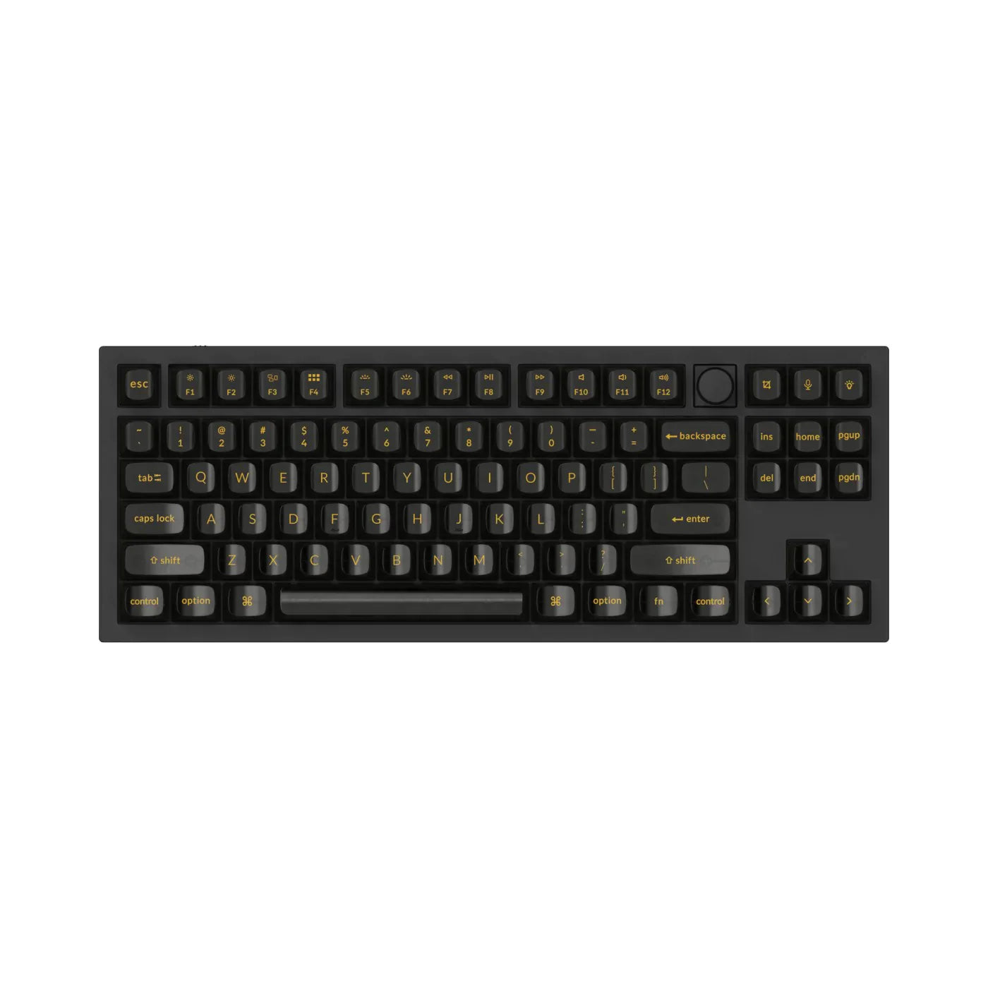 Keychron Black Transparent OSA Full Set Keycap Set