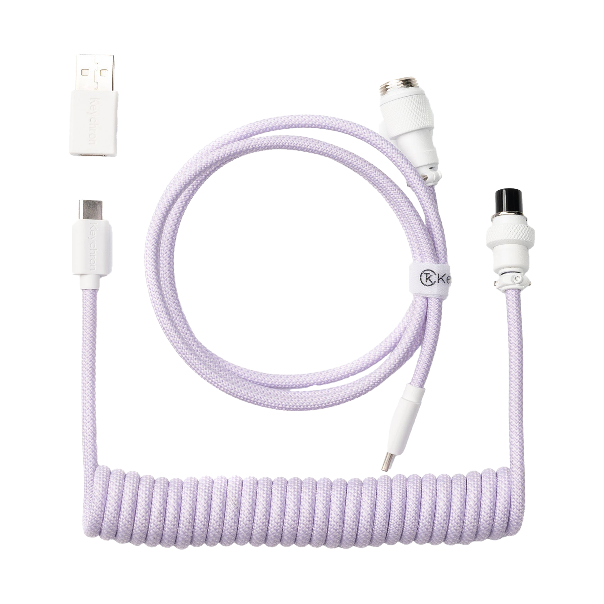 Keychron Custom Coiled Aviator Cable