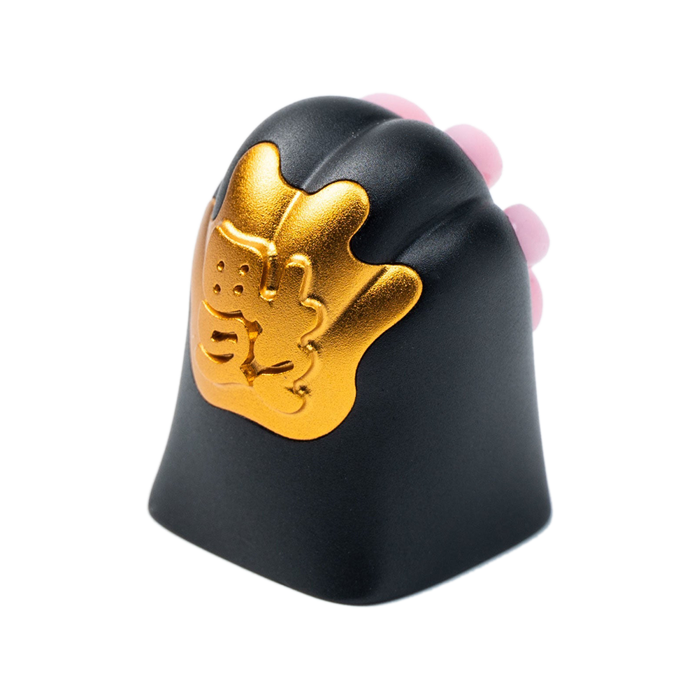 Silicone Kitty Paw Aluminum Alloy Artisan Keycap