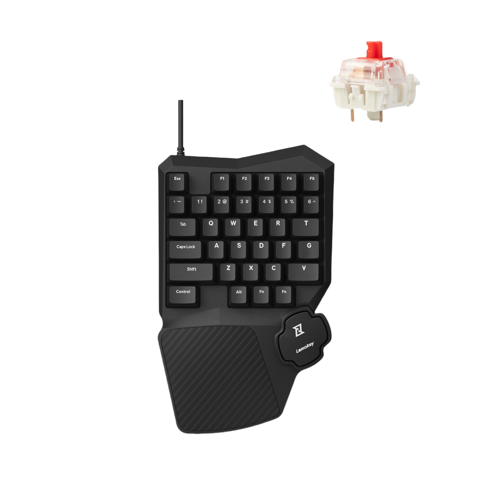 Lemokey X0 QMK Wired Gaming Keypad Mechanical Keyboard