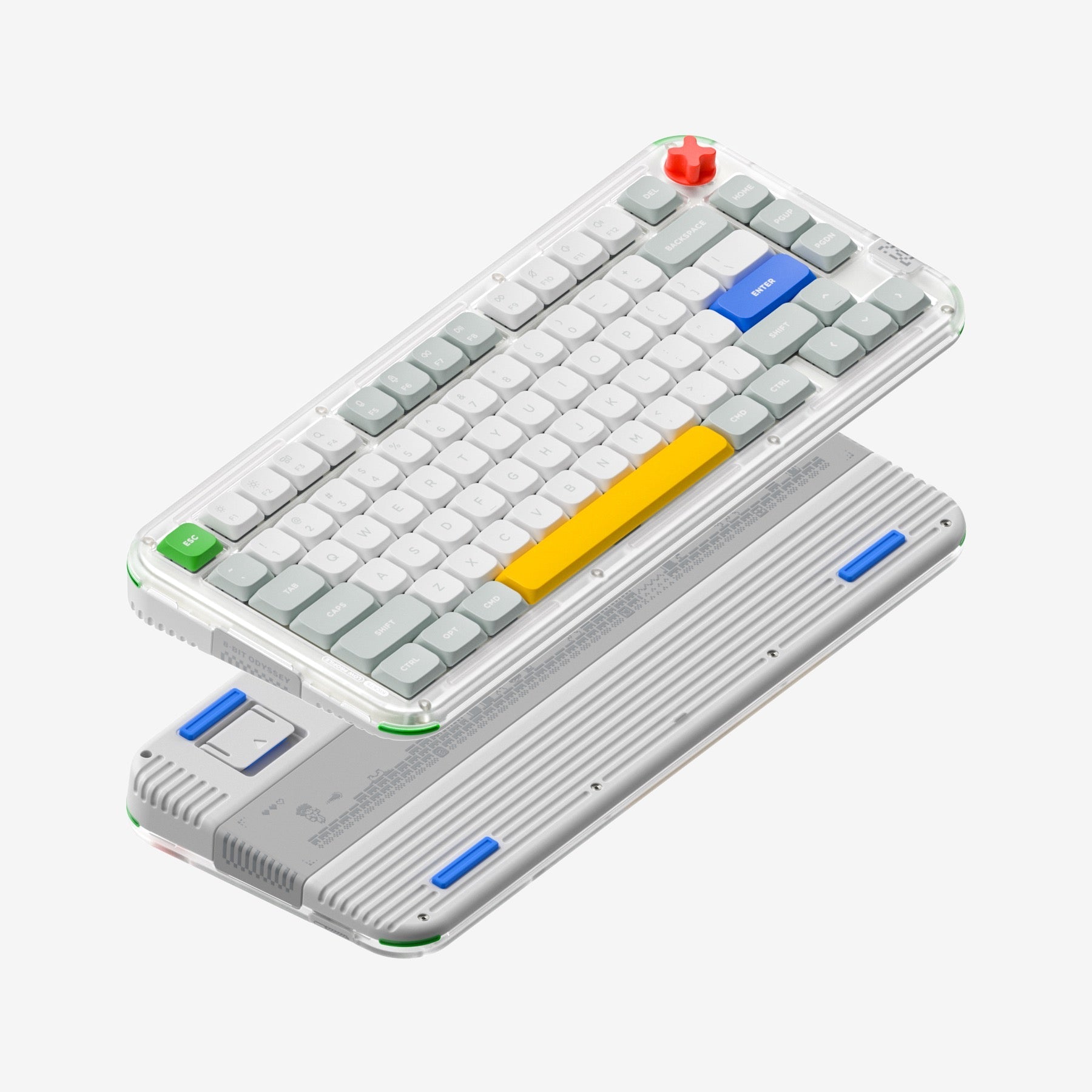 NuPhy Kick75 Hybrid-Profile Custom Wireless Mechanical Keyboard