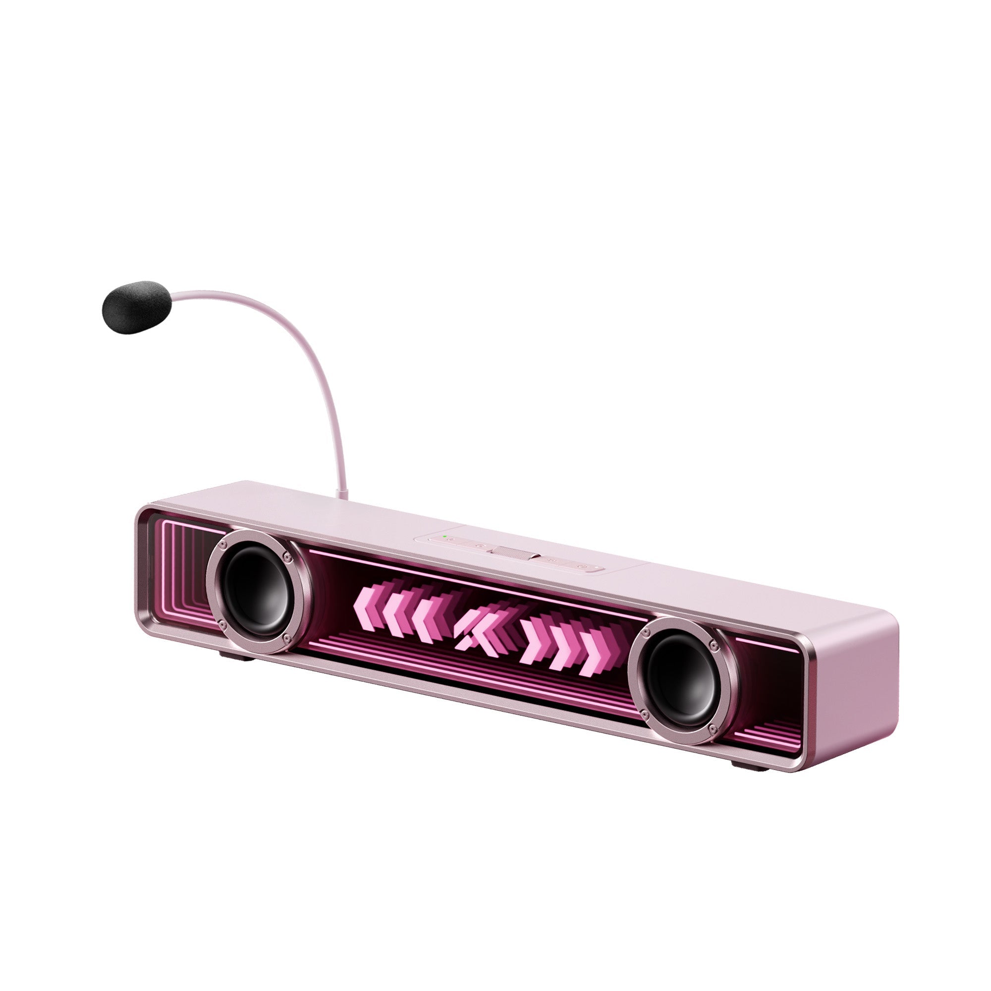 MCHOSE K20 Pro Wireless Gaming RGB Desktop Soundbar with Microphone
