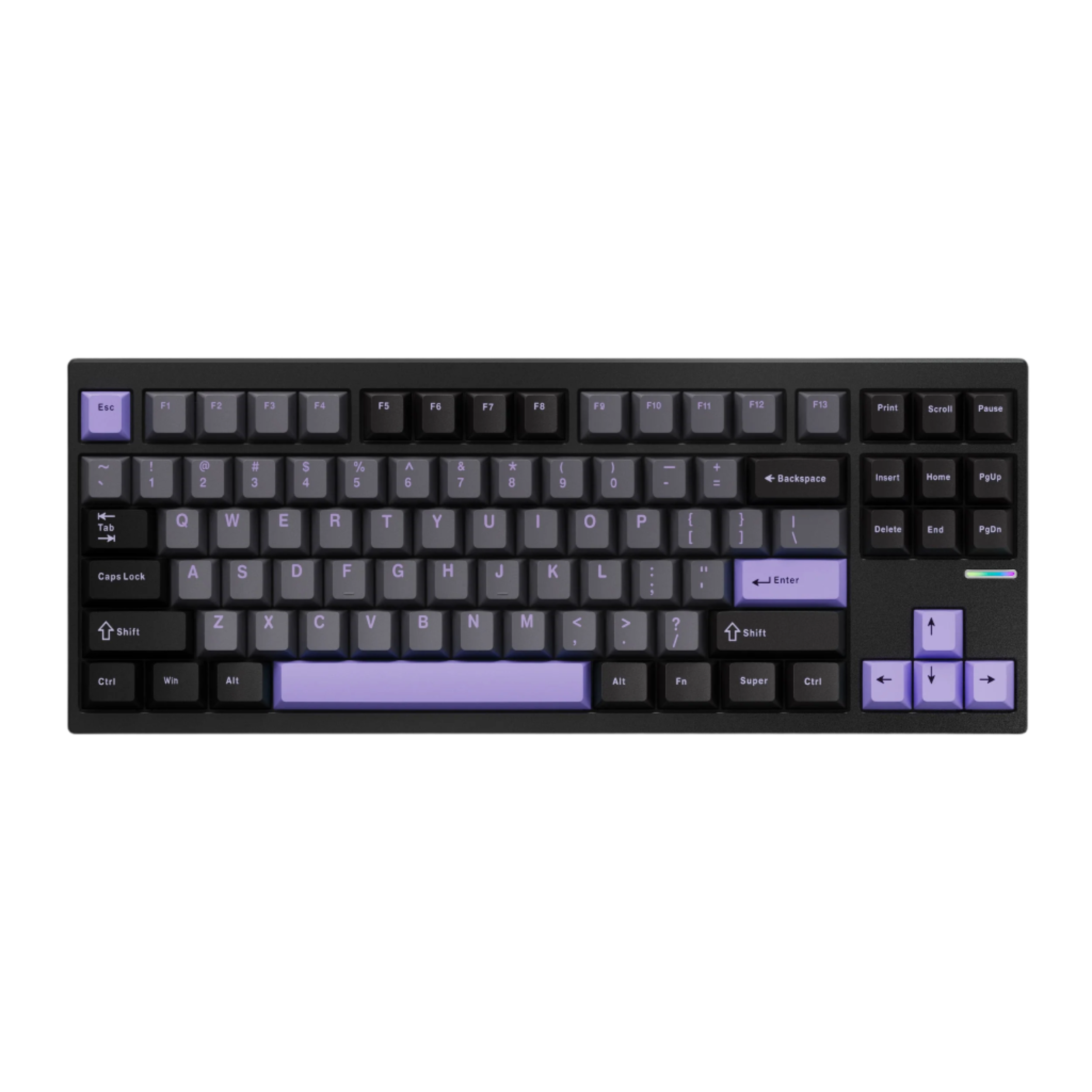 MCHOSE GX87 Ultra Gasket Mount 80% Layout Hot-Swap Wireless Aluminum Mechanical Keyboard