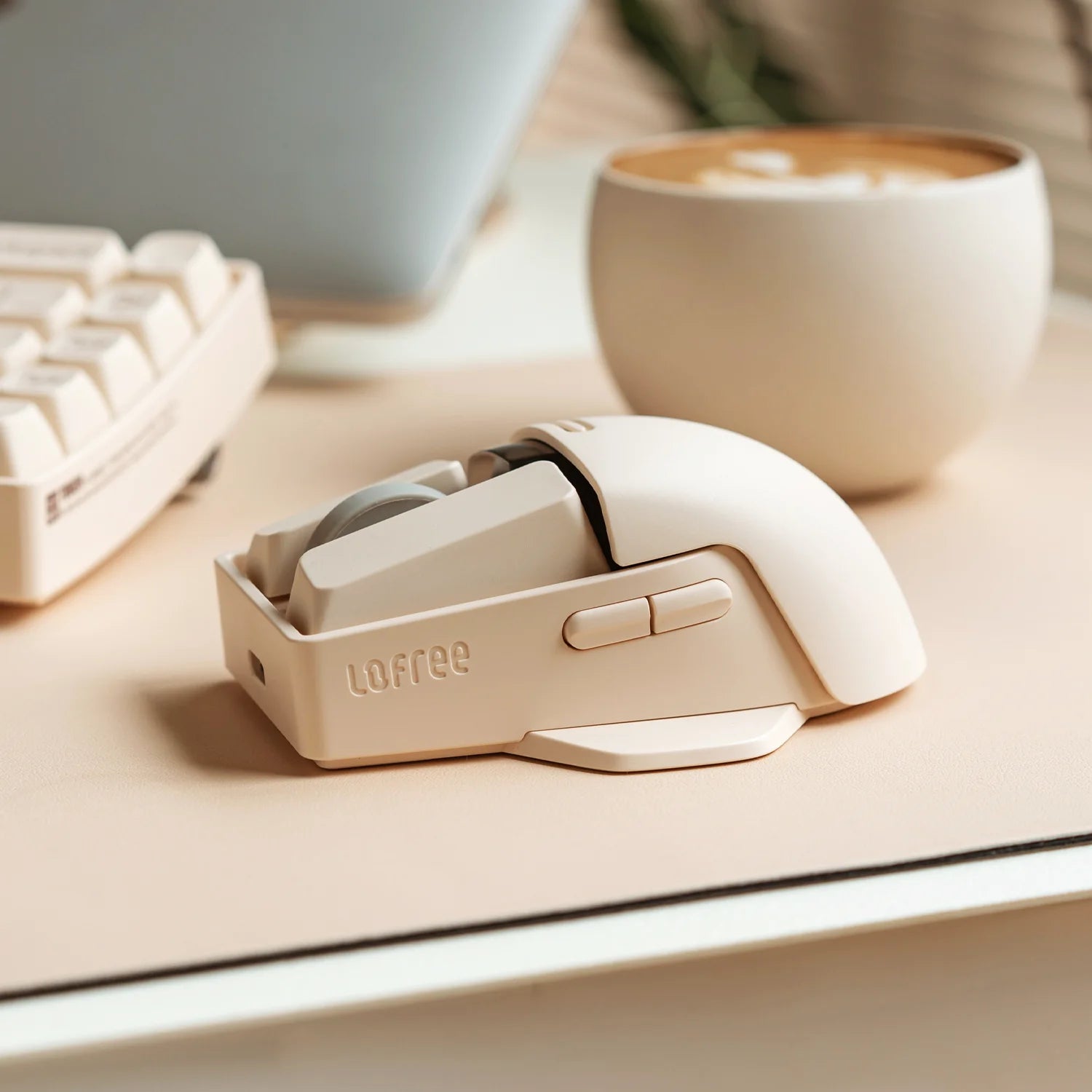 Lofree TOUCH PBT Wireless / Bluetooth / 2.4G Mouse