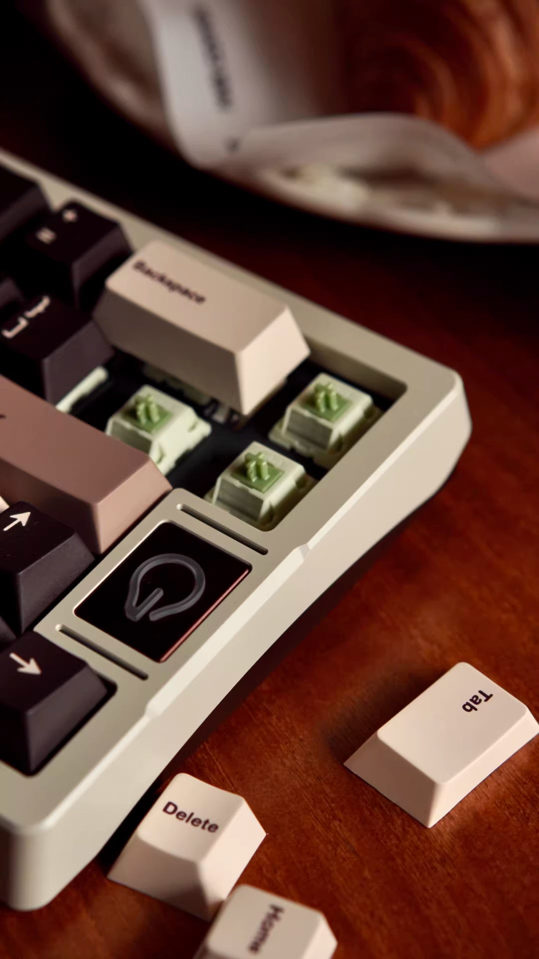 Duhuk Matcha Switch V4 (63.5g) – Linear Mechanical Keyboard Switch