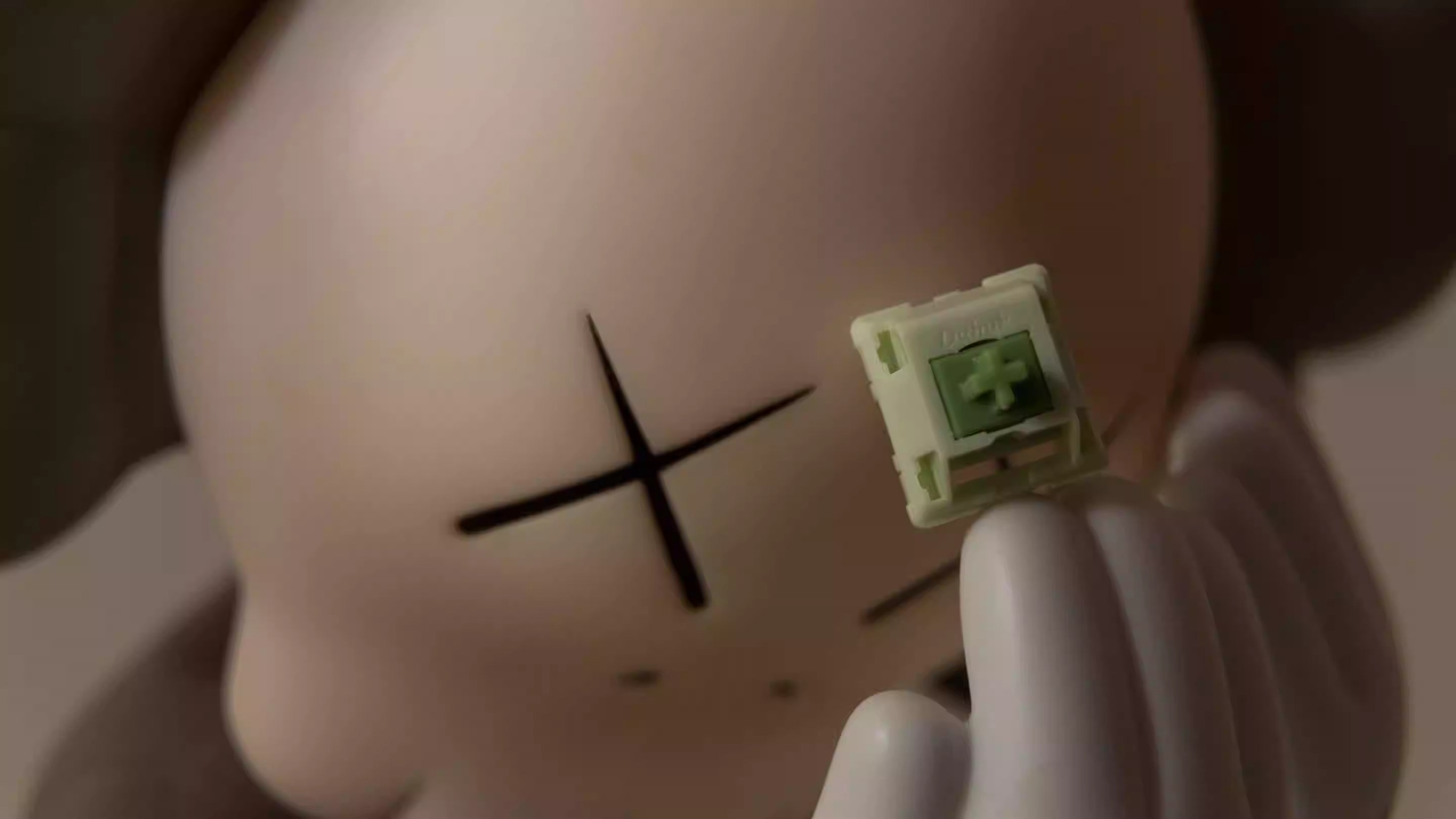 Duhuk Matcha Switch V4 (63.5g) – Linear Mechanical Keyboard Switch