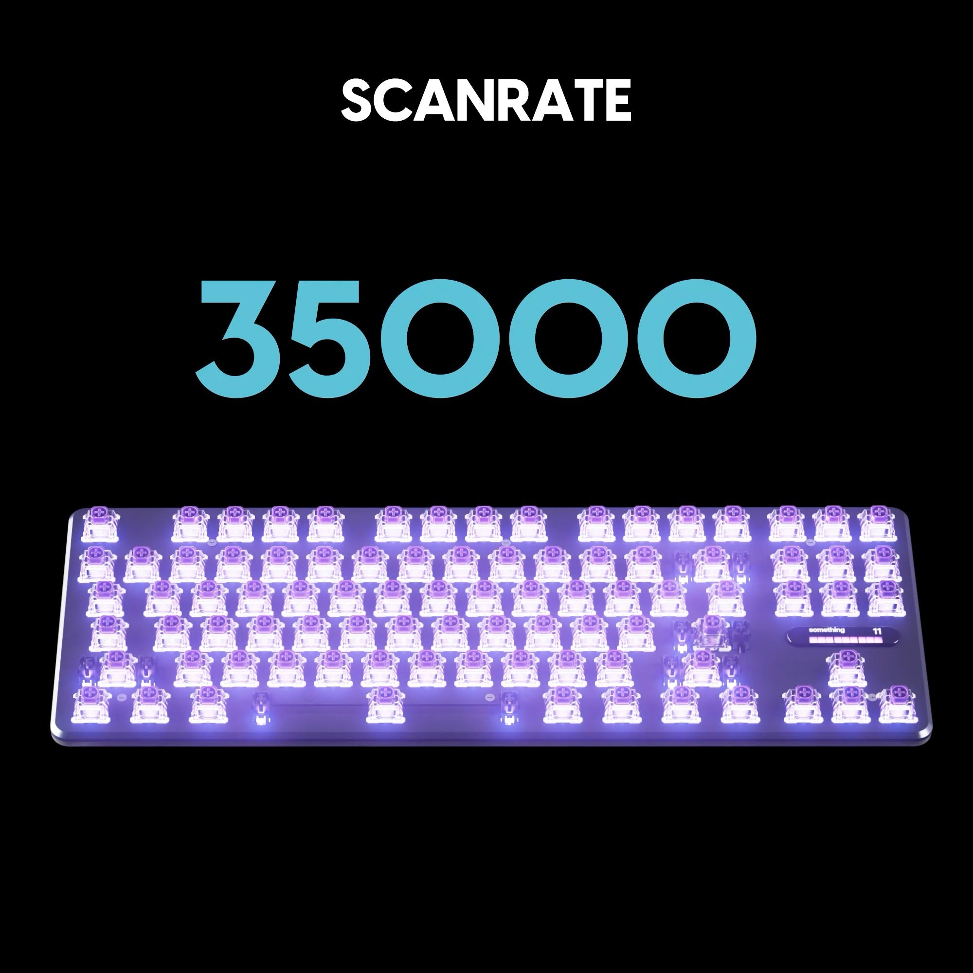 Pulsar Pro Series PCMK 3 HE TKL by Something 8K Wired Gaming Keyboard