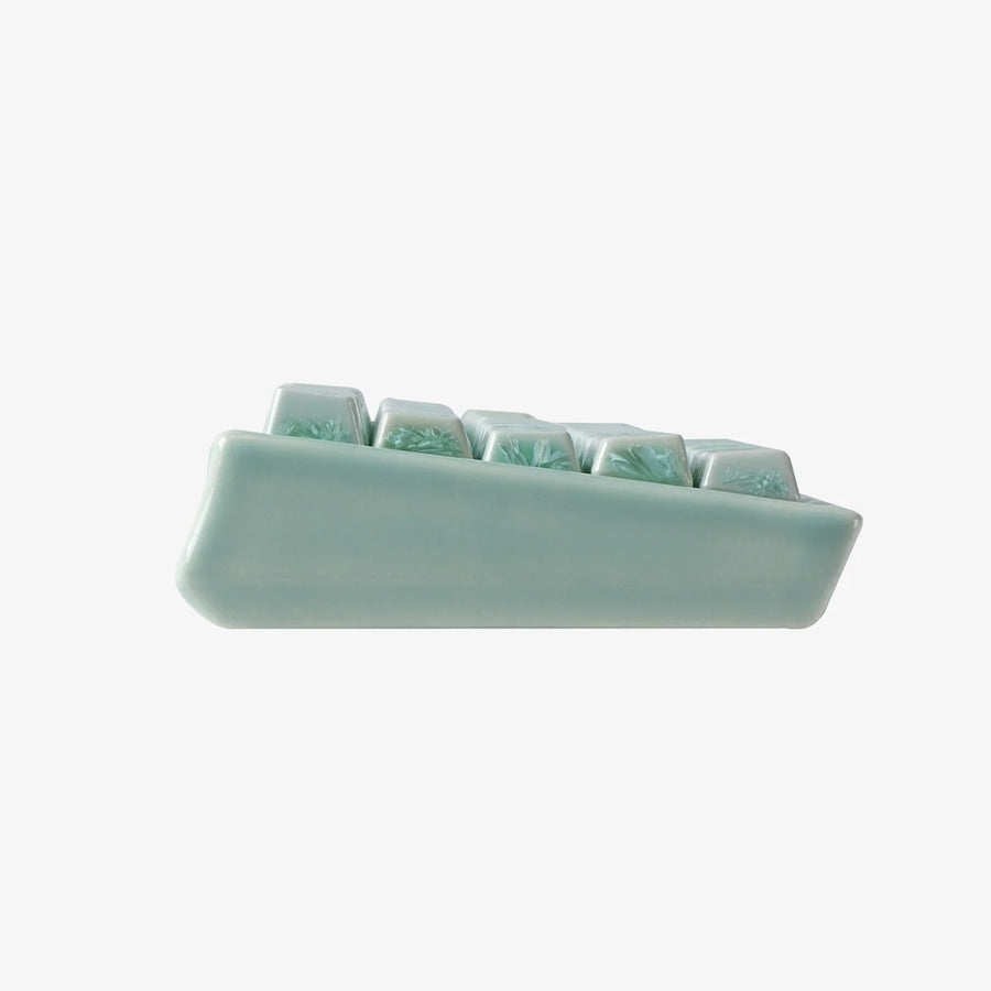 Peak60 HE ceramic keyboard rear angle