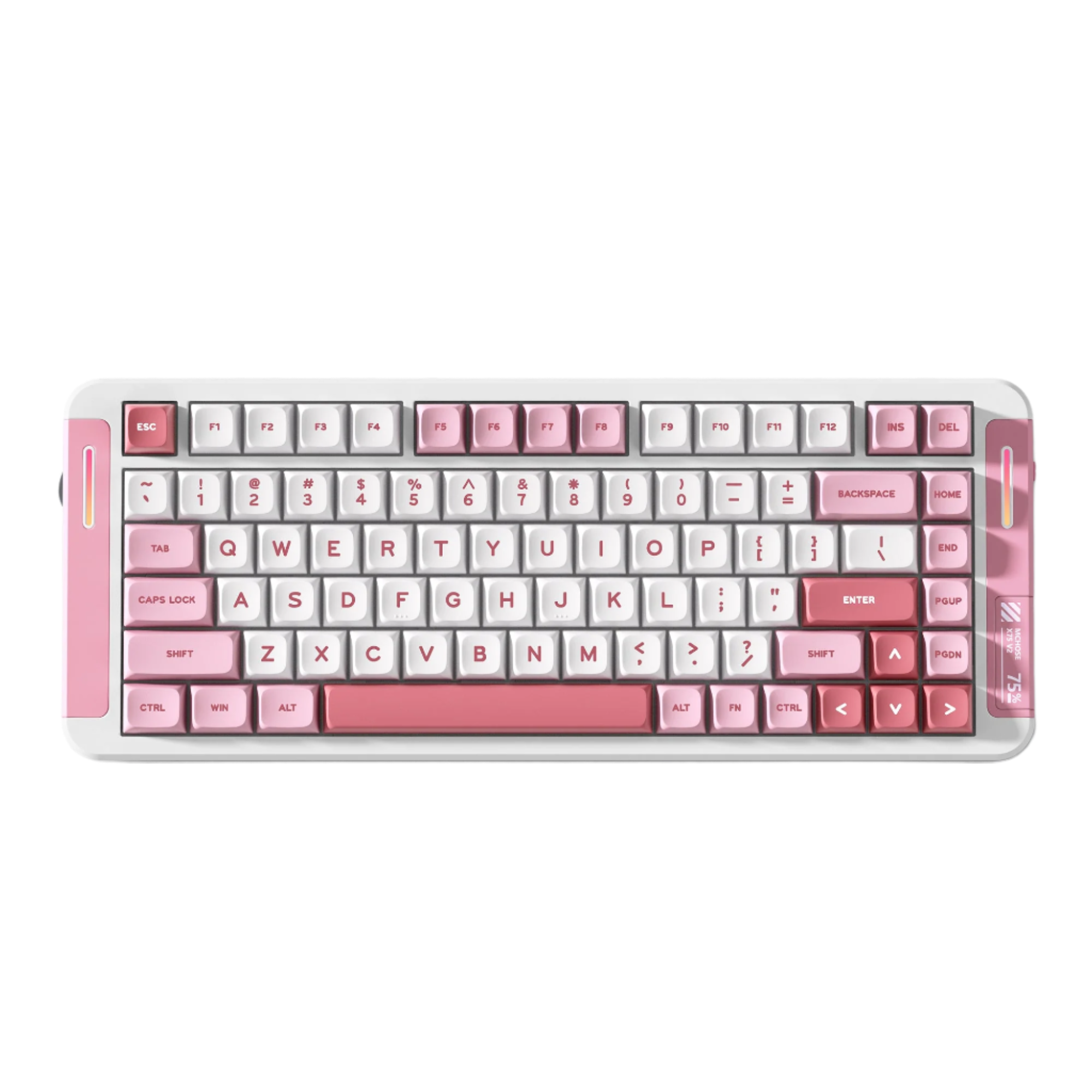 MCHOSE X75 V2 Gasket Mount 75% Layout Hot-Swap Wireless Mechanical Keyboard