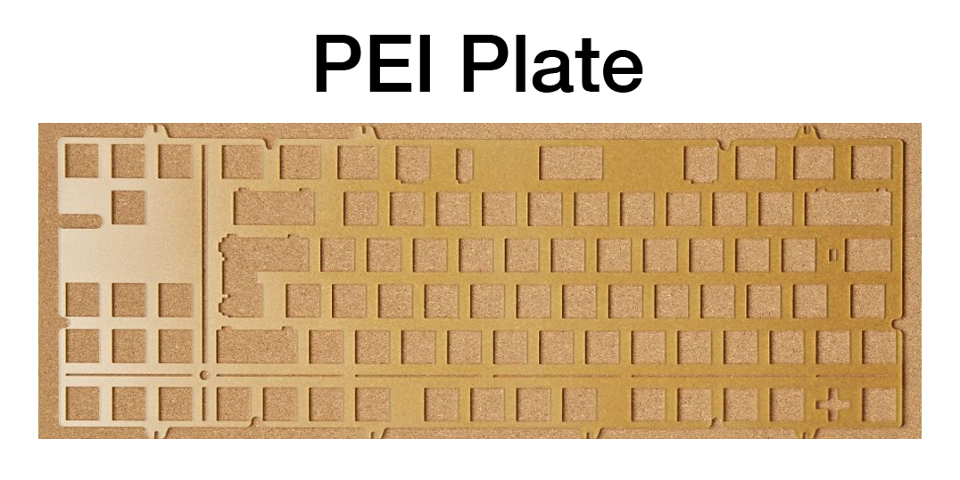 Neo Studio Neo80 CU Custom Mechanical Keyboard - Plate (Adds on)