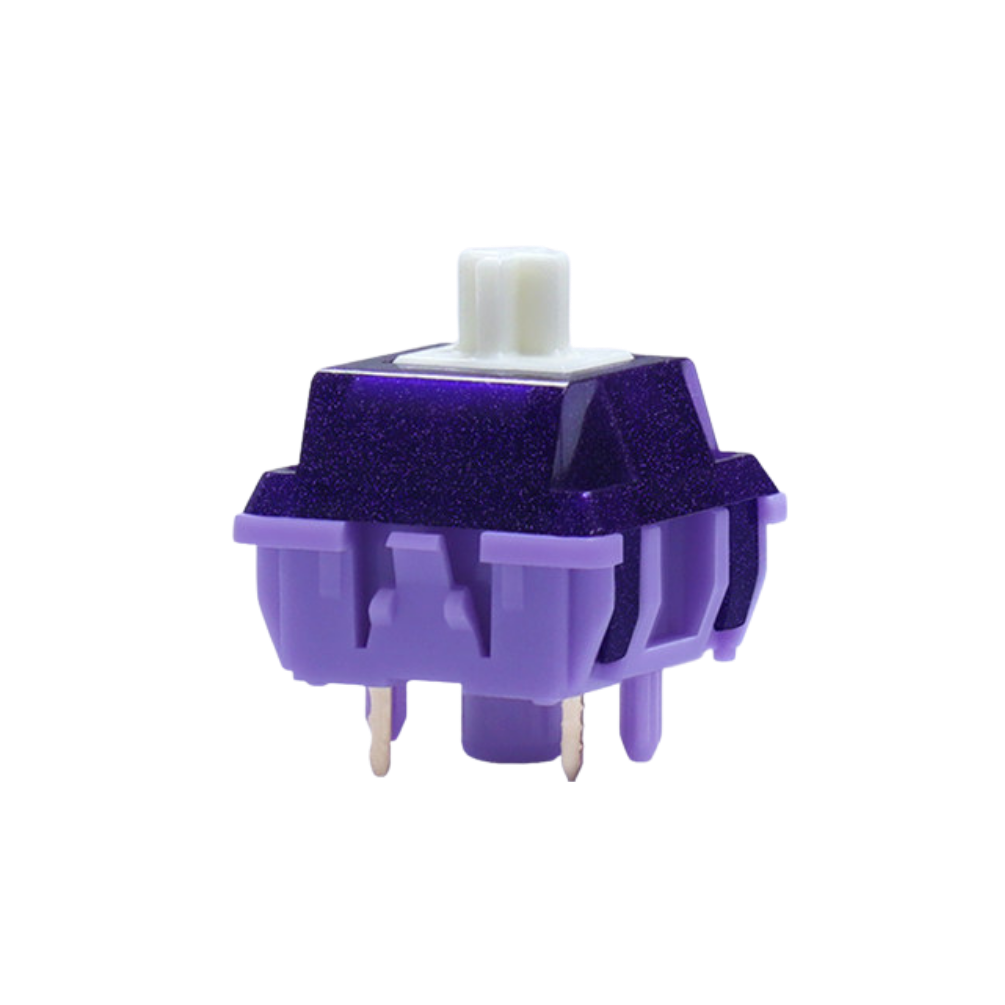 Duhuk Bitter Tea Purple V2 (58g) – Tactile Mechanical Keyboard Switch