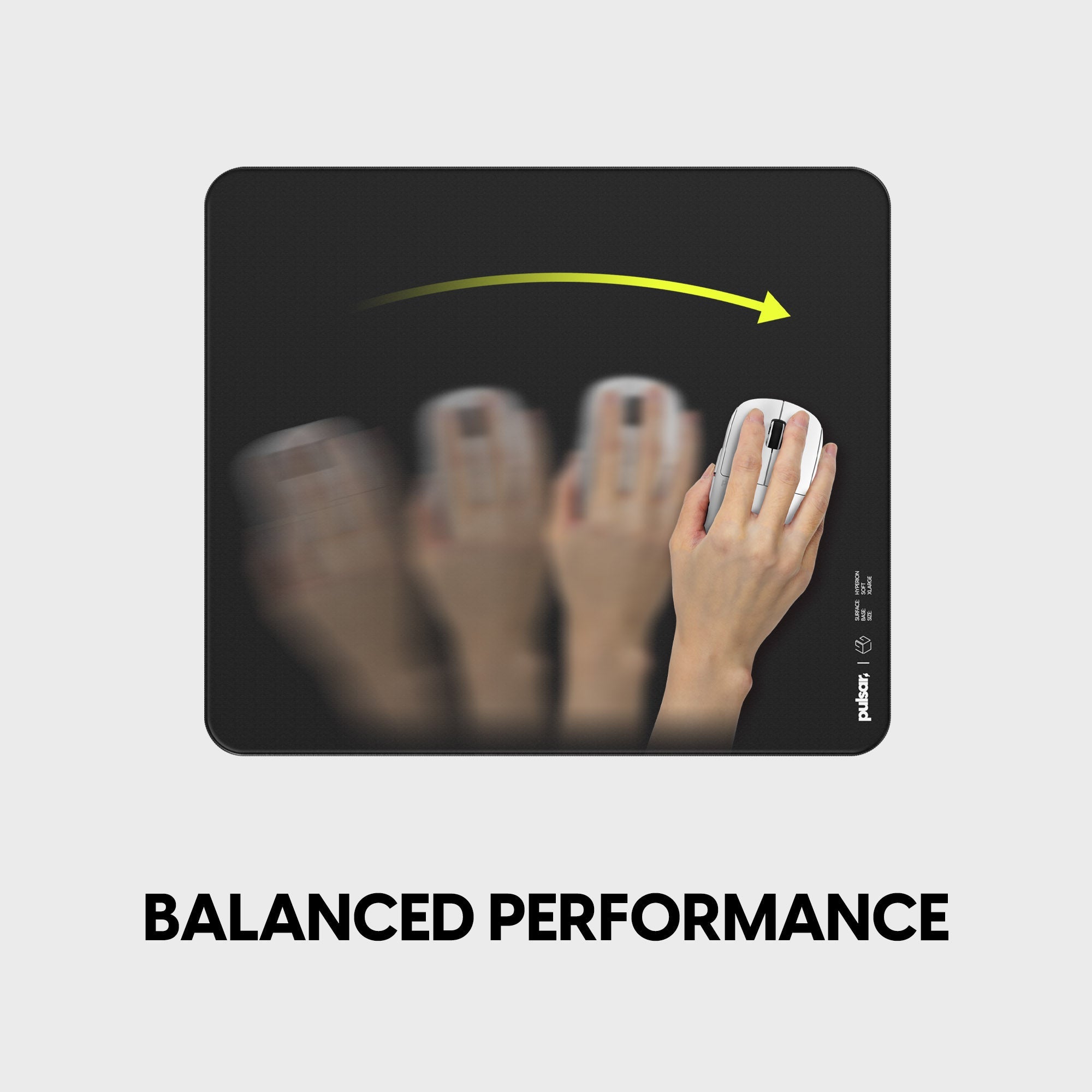 Pulsar x LGG Hyperion XL 490x420x4mm Gaming Mousepad - SOFT