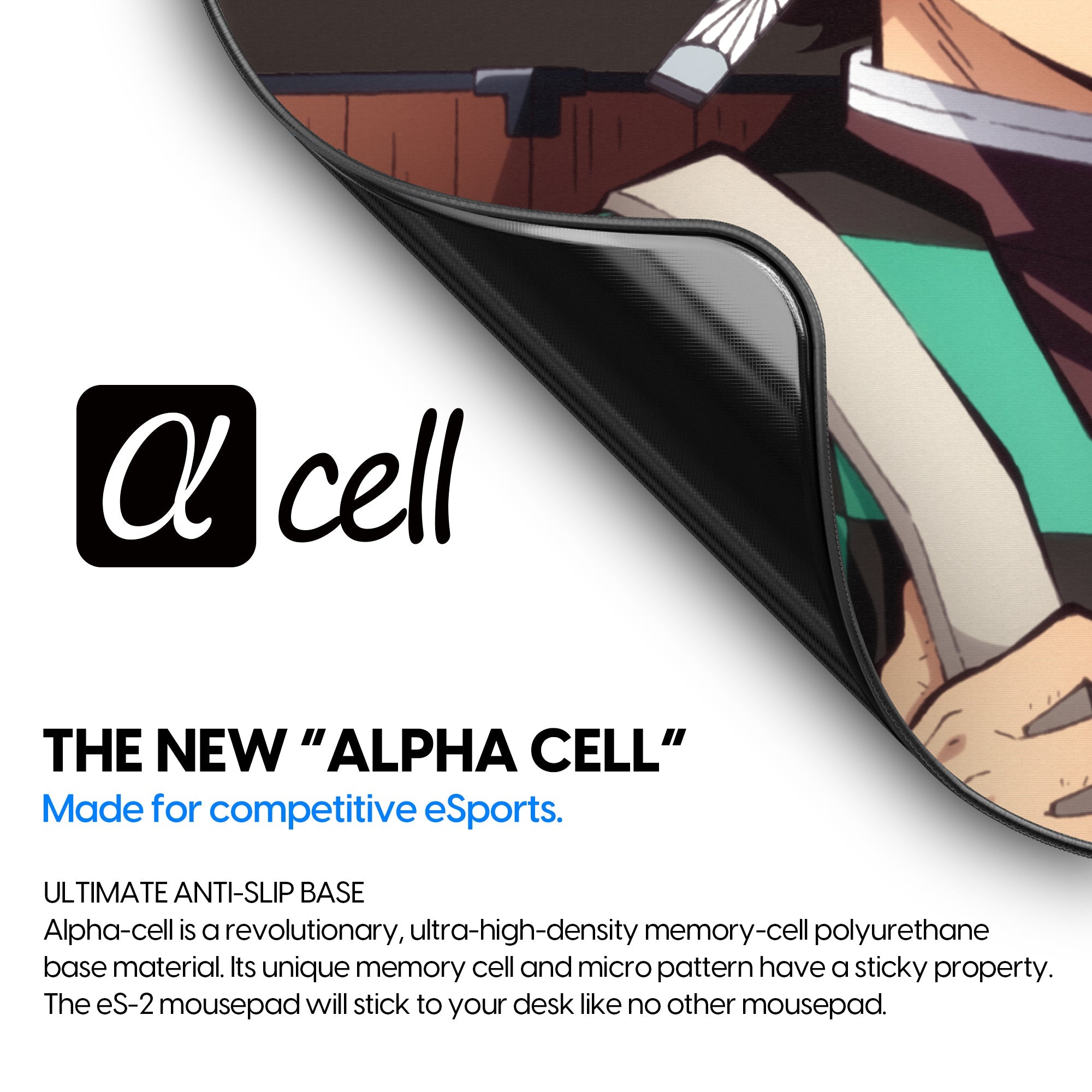 Pulsar ES2 eSports 490x420x3mm XL Mouse Pad - Tanjiro Edition