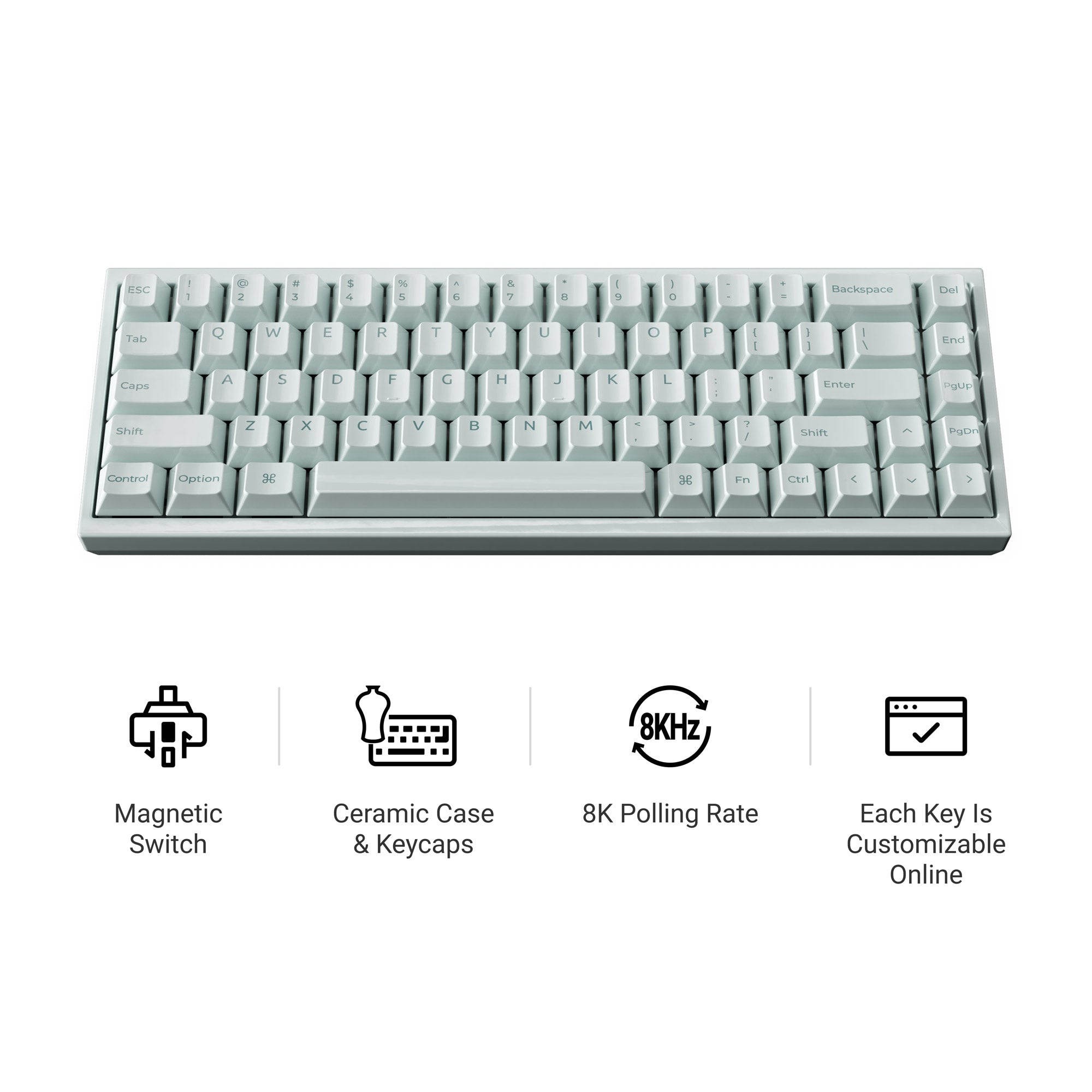 Keychron Q16 HE 8K Magnetic Switch Keyboard – Keydom