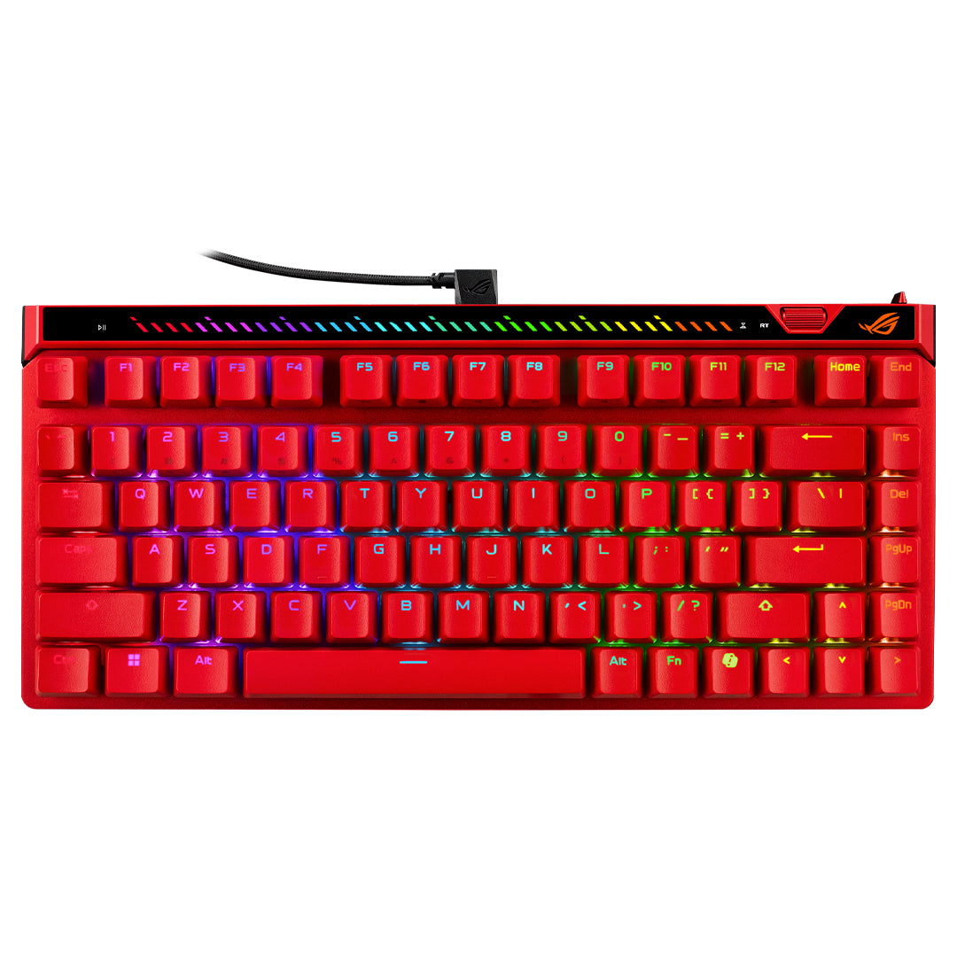 Asus ROG Falchion Ace 75 HE Gaming Mechanical Keyboard ROG HFX V2 Magnetic Hot-swappable Switches TKL 8K Polling Rate Doubleshot PBT