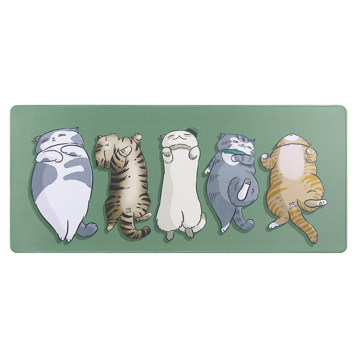 YUNZII Full Size Desk Mat 900x400x3mm Cat Mousepad