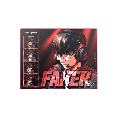 Superglide3 Glass Mouse Pad T1 Edition IN THE GAME FAKER （Pre-Order）
