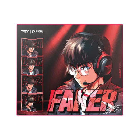 Superglide3 Glass Mouse Pad T1 Edition IN THE GAME FAKER （Pre-Order）
