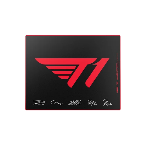 Superglide3 Glass Mouse Pad T1 Edition Signature RED (Pre-Order)